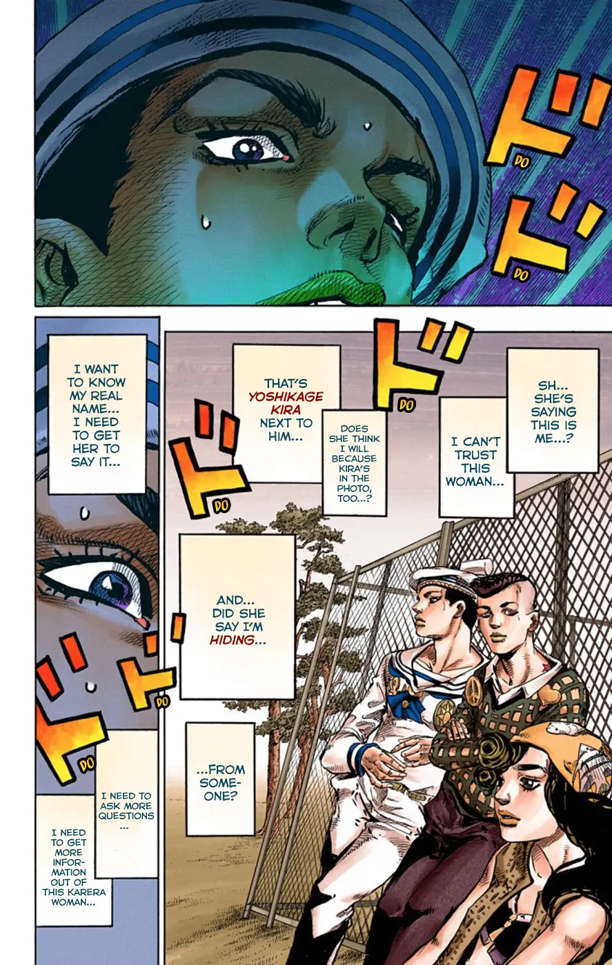 JoJo's Bizarre Adventure, Part 8: JoJolion Colored Manga — Chapter 44 — Page 23