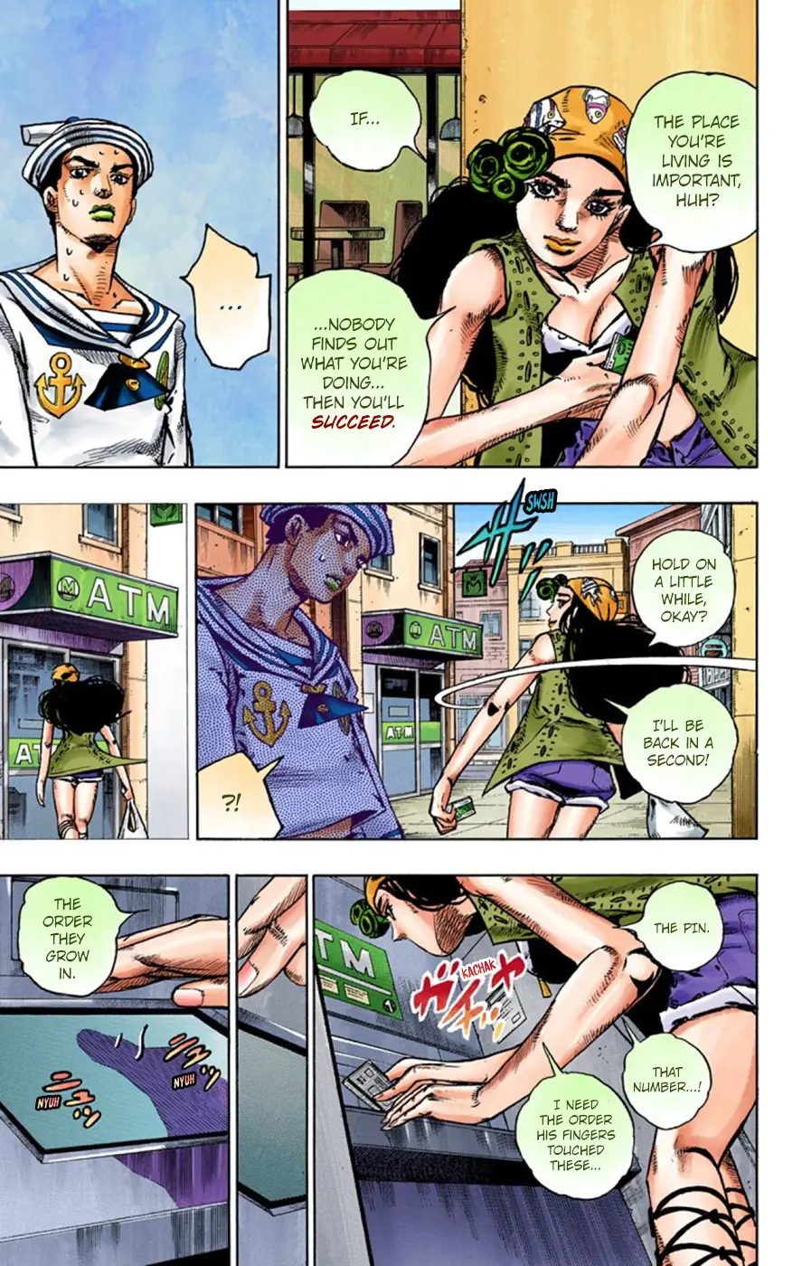 JoJo's Bizarre Adventure, Part 8: JoJolion Colored Manga — Chapter 44 — Page 28