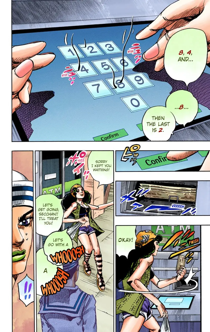 JoJo's Bizarre Adventure, Part 8: JoJolion Colored Manga — Chapter 44 — Page 29
