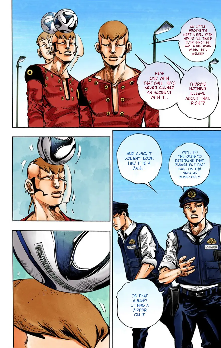 JoJo's Bizarre Adventure, Part 8: JoJolion Colored Manga — Chapter 44 — Page 34