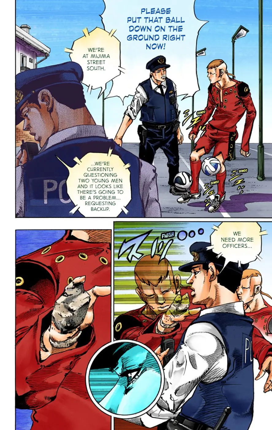 JoJo's Bizarre Adventure, Part 8: JoJolion Colored Manga — Chapter 44 — Page 36