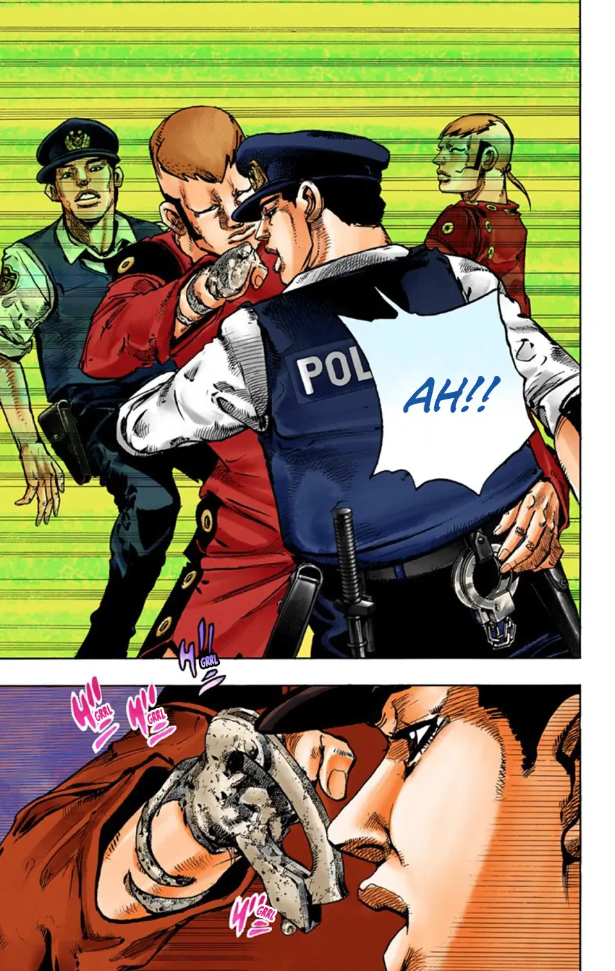 JoJo's Bizarre Adventure, Part 8: JoJolion Colored Manga — Chapter 44 — Page 37