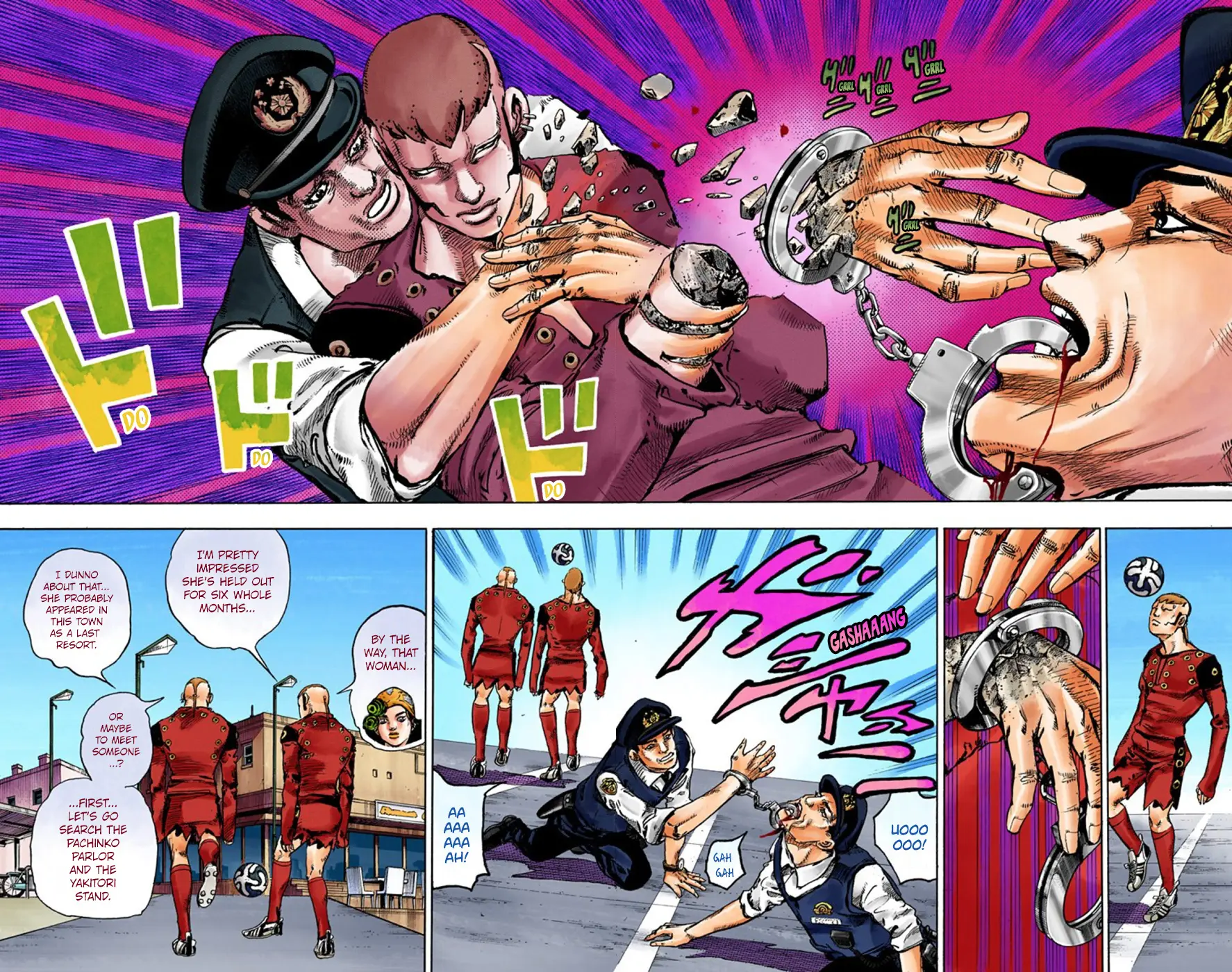 JoJo's Bizarre Adventure, Part 8: JoJolion Colored Manga — Chapter 44 — Page 41