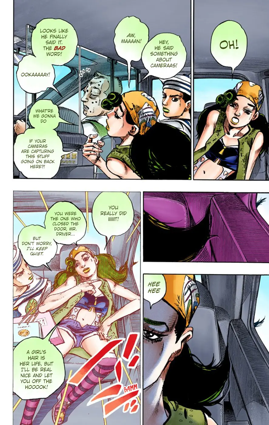 JoJo's Bizarre Adventure, Part 8: JoJolion Colored Manga — Chapter 45 — Page 8