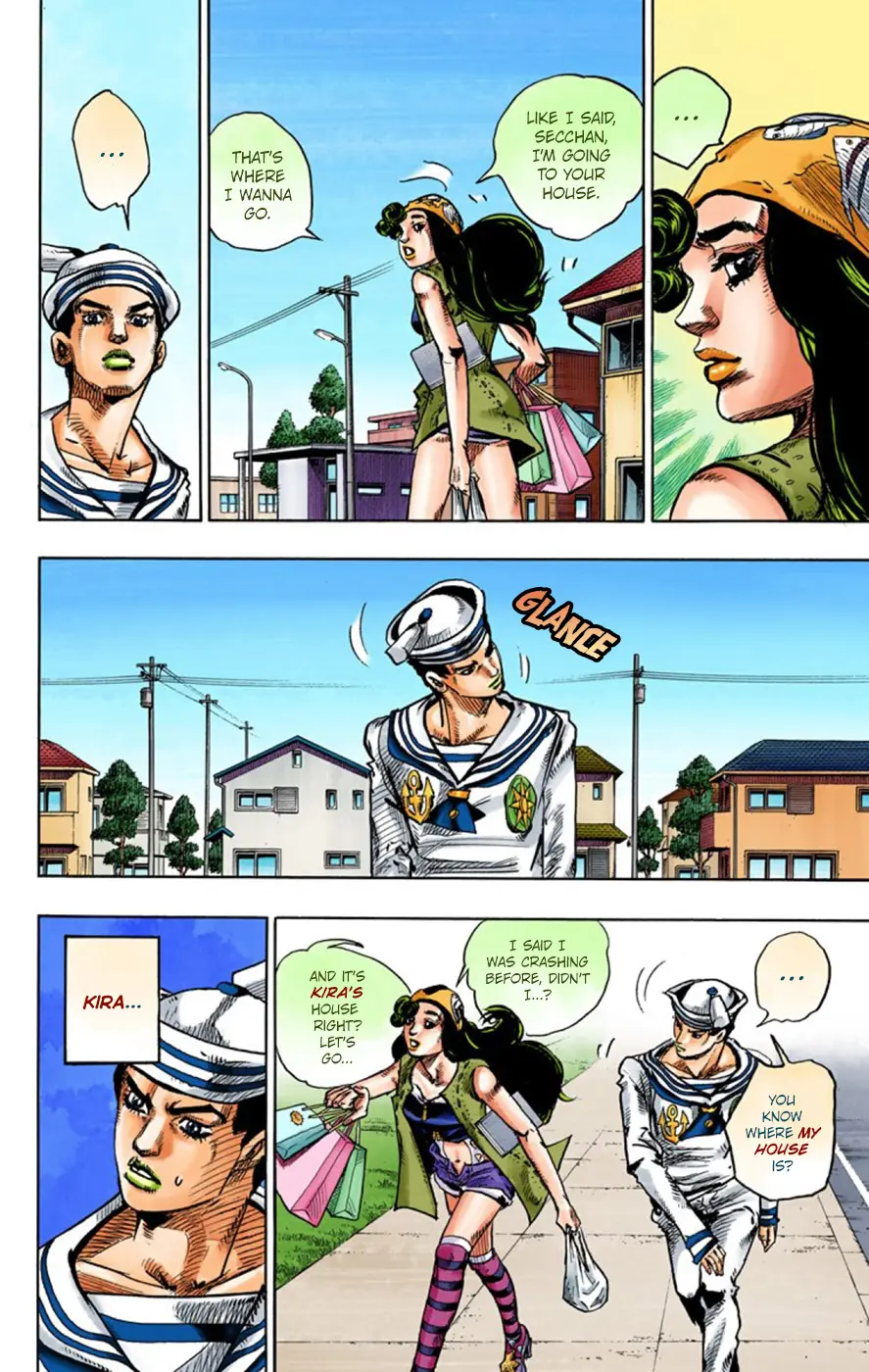 JoJo's Bizarre Adventure, Part 8: JoJolion Colored Manga — Chapter 45 — Page 10