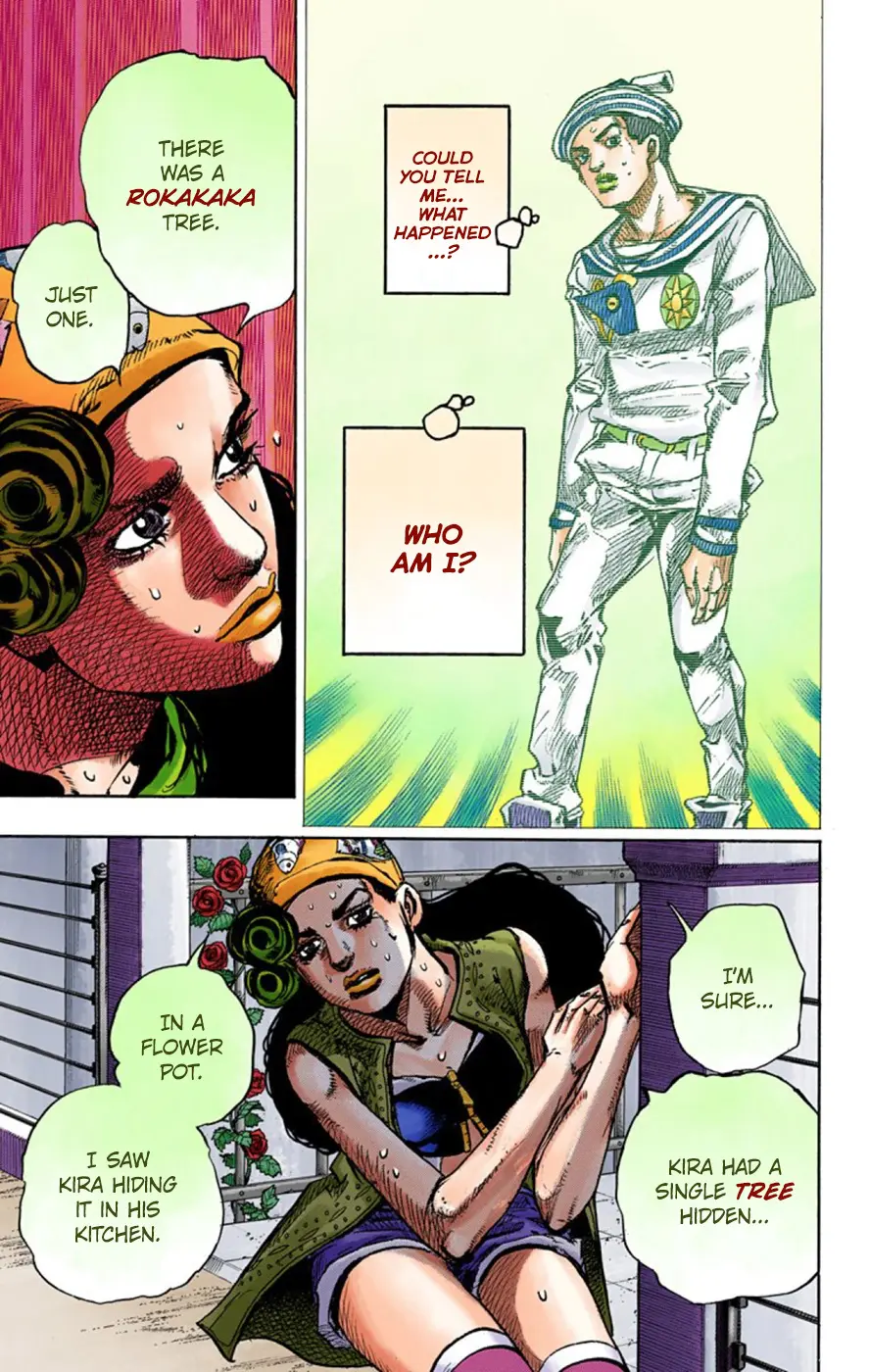 JoJo's Bizarre Adventure, Part 8: JoJolion Colored Manga — Chapter 45 — Page 17