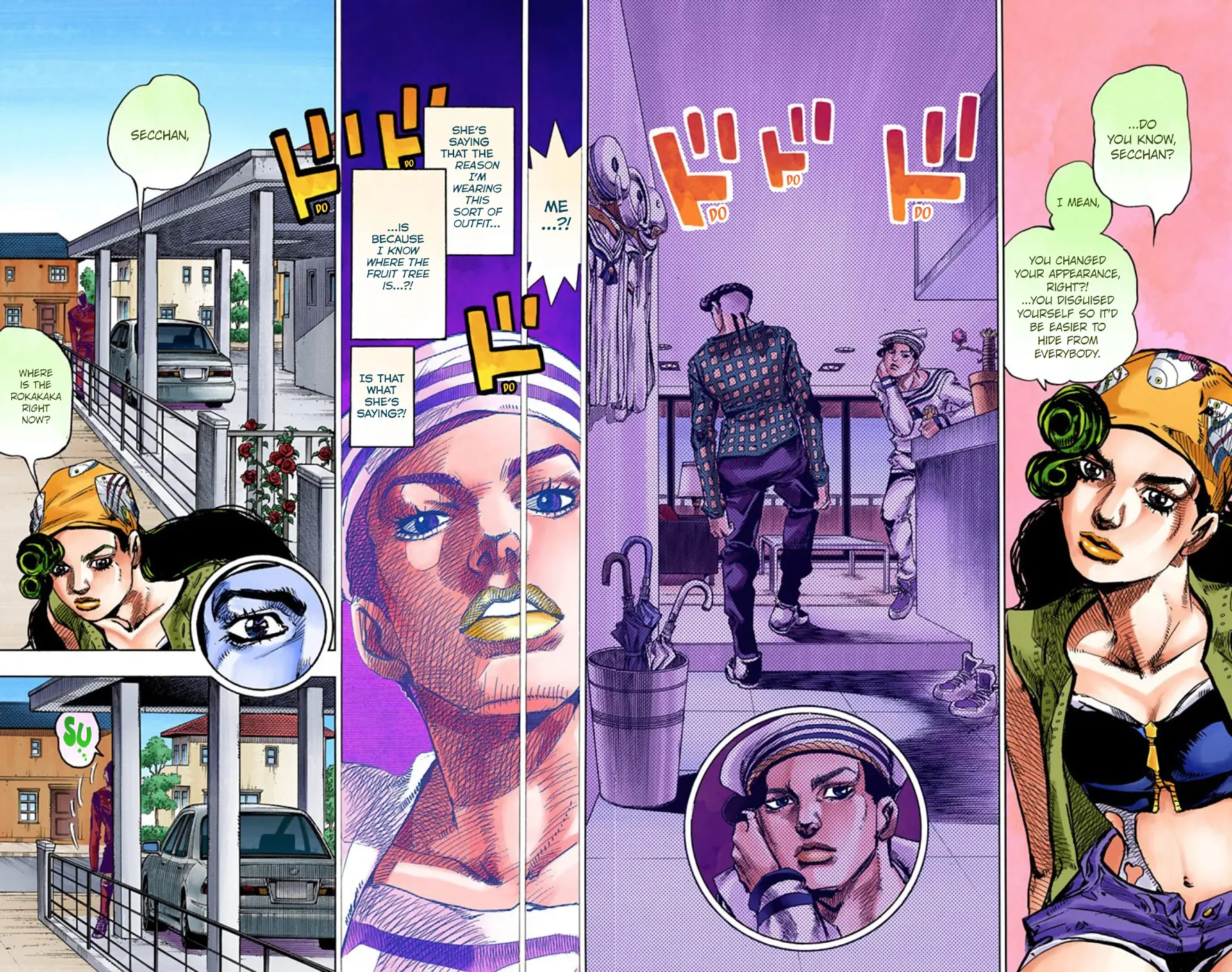 JoJo's Bizarre Adventure, Part 8: JoJolion Colored Manga — Chapter 45 — Page 20