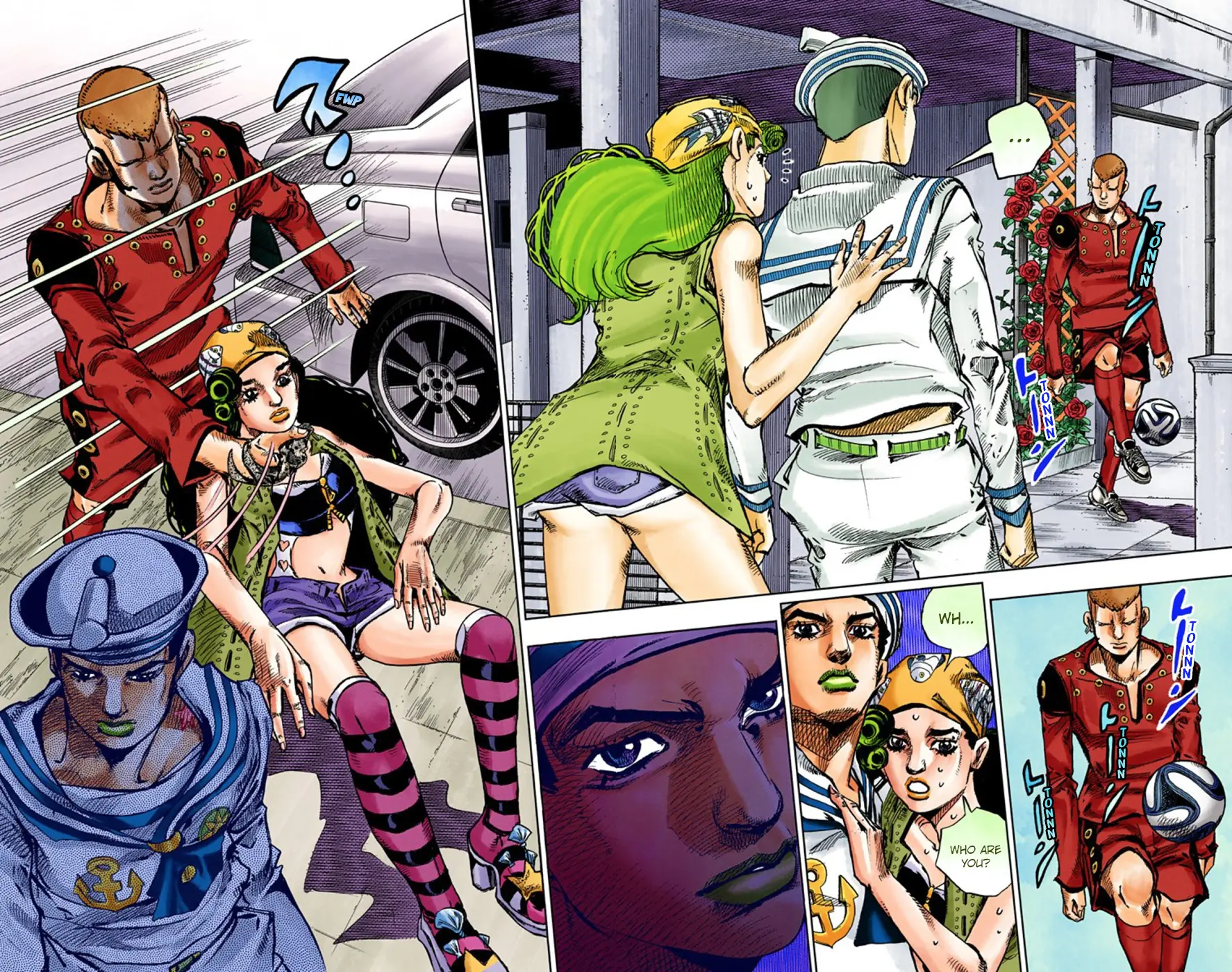 JoJo's Bizarre Adventure, Part 8: JoJolion Colored Manga — Chapter 45 — Page 22