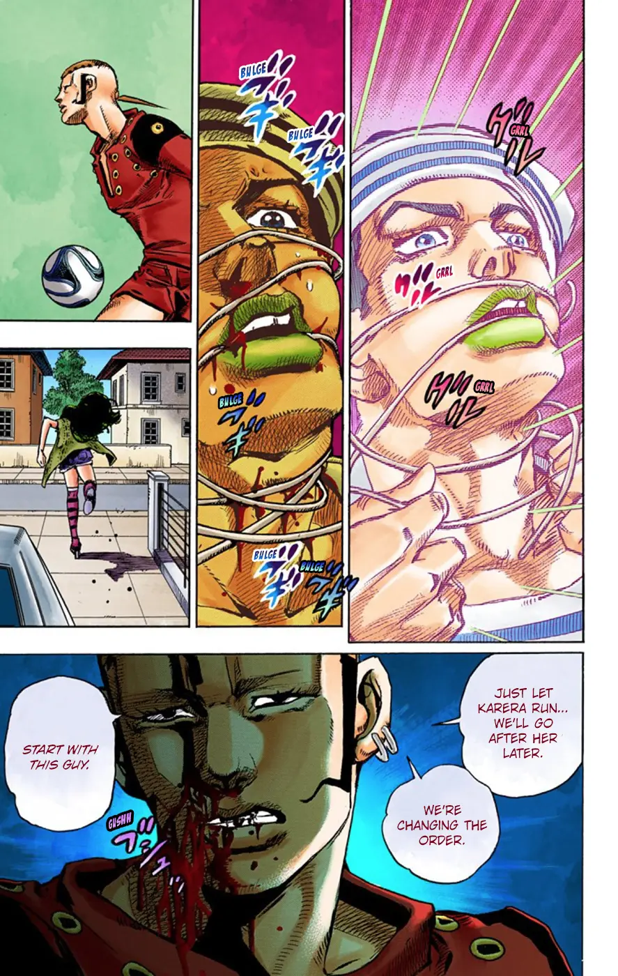 JoJo's Bizarre Adventure, Part 8: JoJolion Colored Manga — Chapter 45 — Page 32