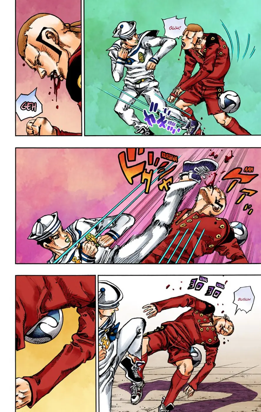 JoJo's Bizarre Adventure, Part 8: JoJolion Colored Manga β Chapter 46 β Page 14
