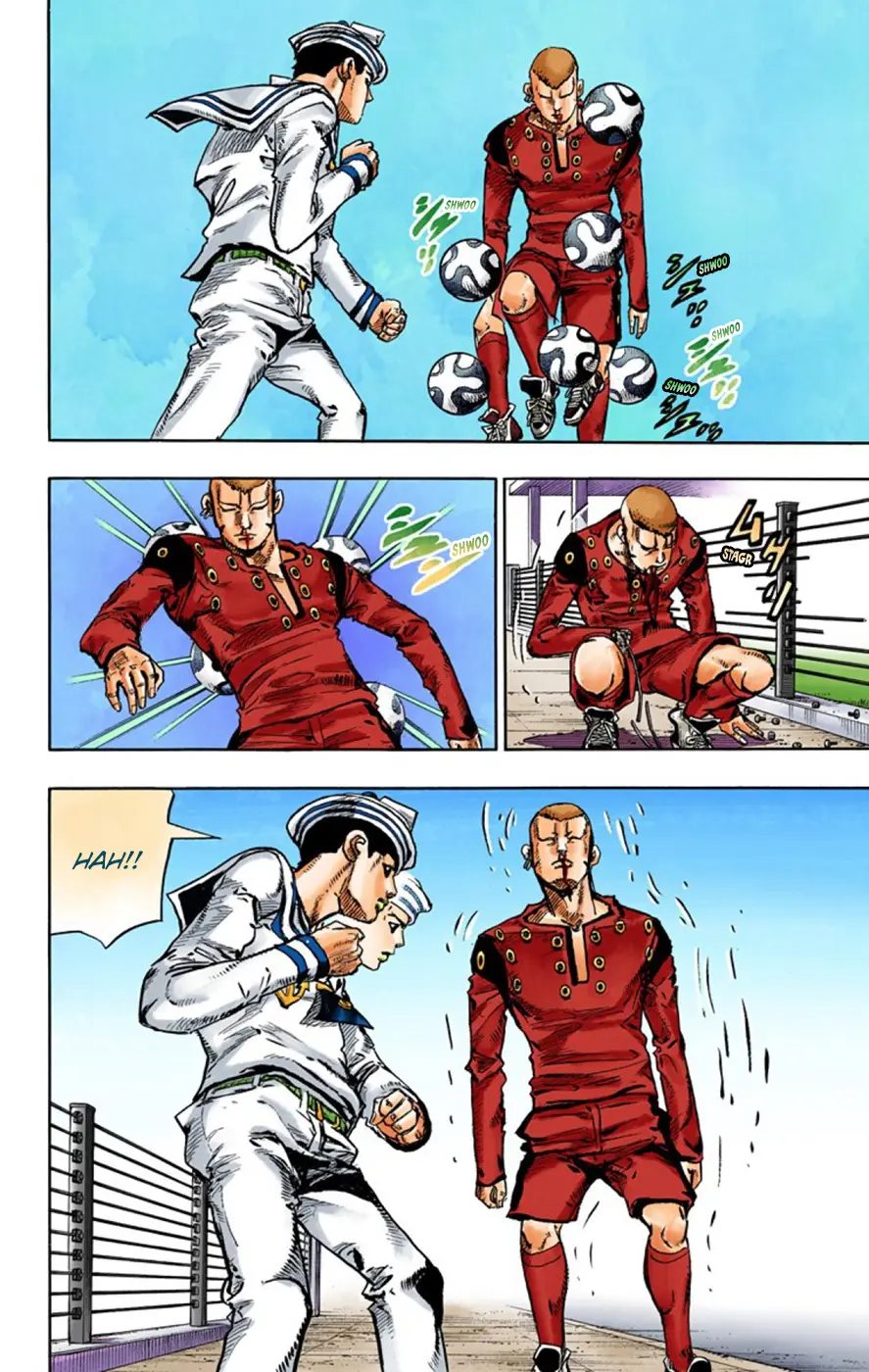 JoJo's Bizarre Adventure, Part 8: JoJolion Colored Manga β Chapter 46 β Page 16