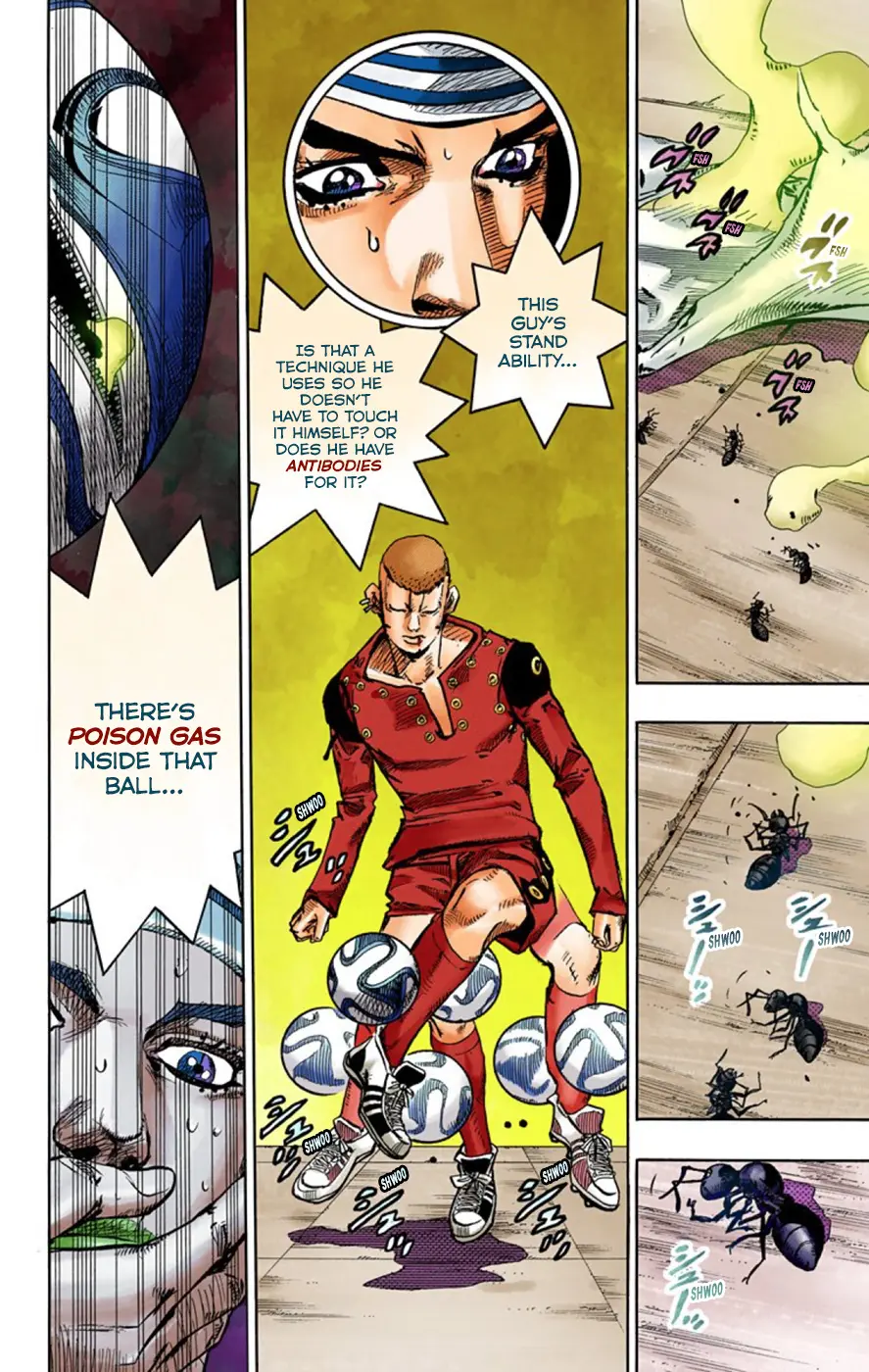 JoJo's Bizarre Adventure, Part 8: JoJolion Colored Manga β Chapter 46 β Page 22