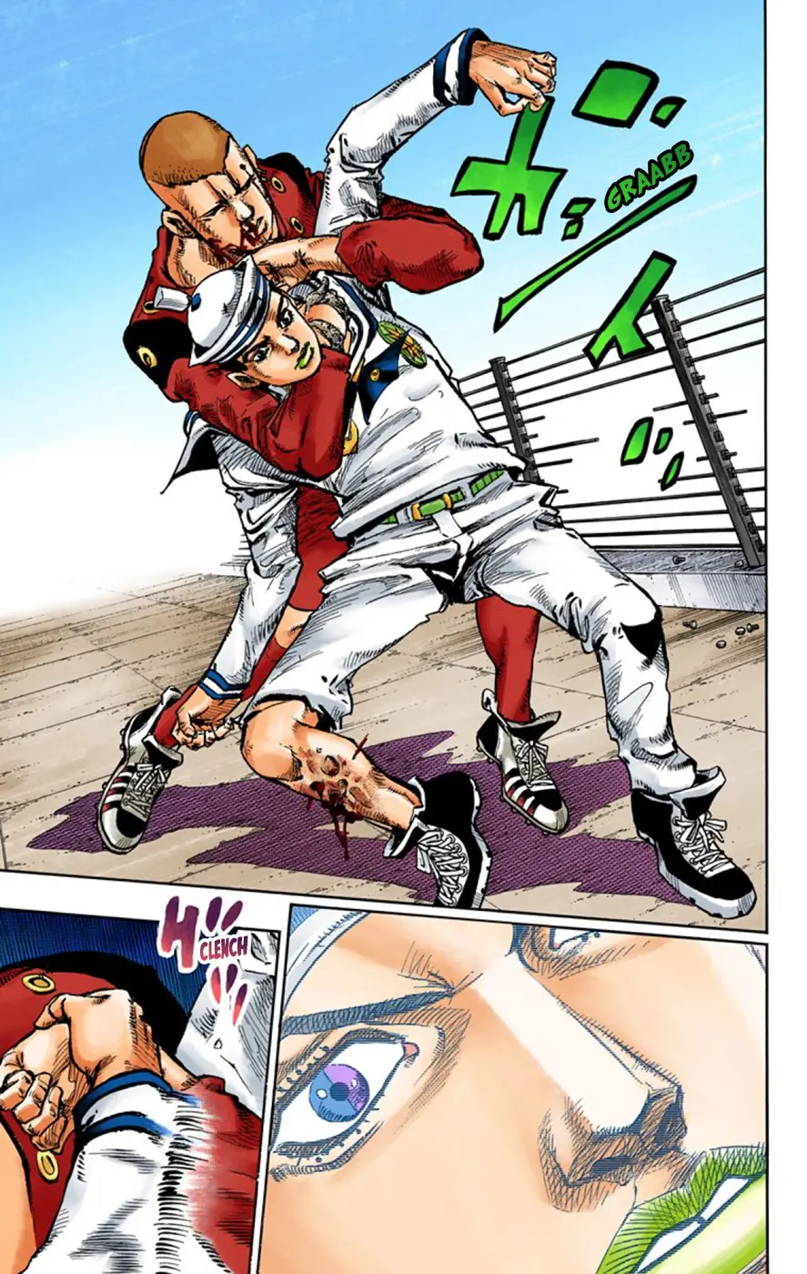 JoJo's Bizarre Adventure, Part 8: JoJolion Colored Manga β Chapter 46 β Page 23