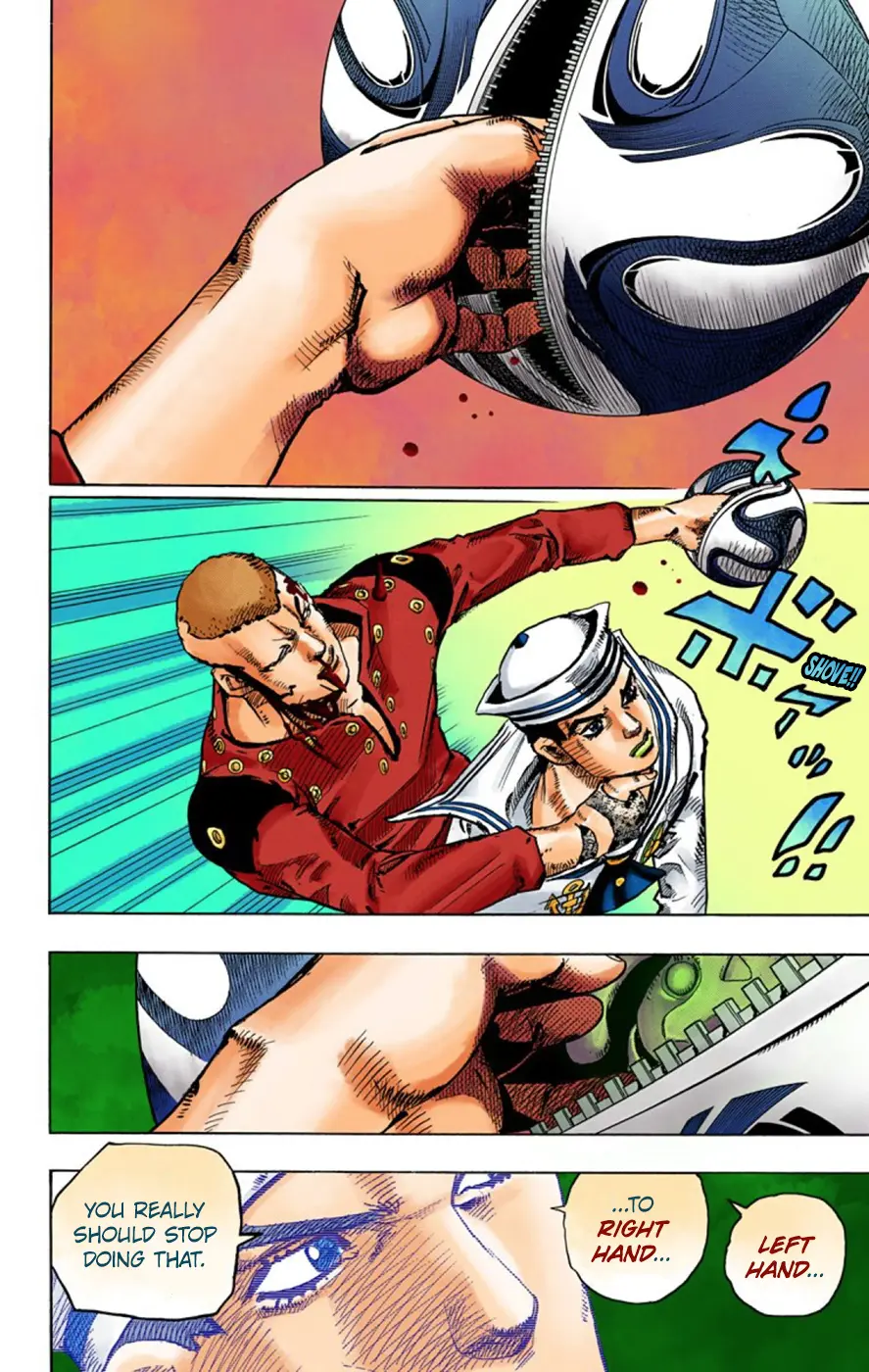 JoJo's Bizarre Adventure, Part 8: JoJolion Colored Manga β Chapter 46 β Page 25