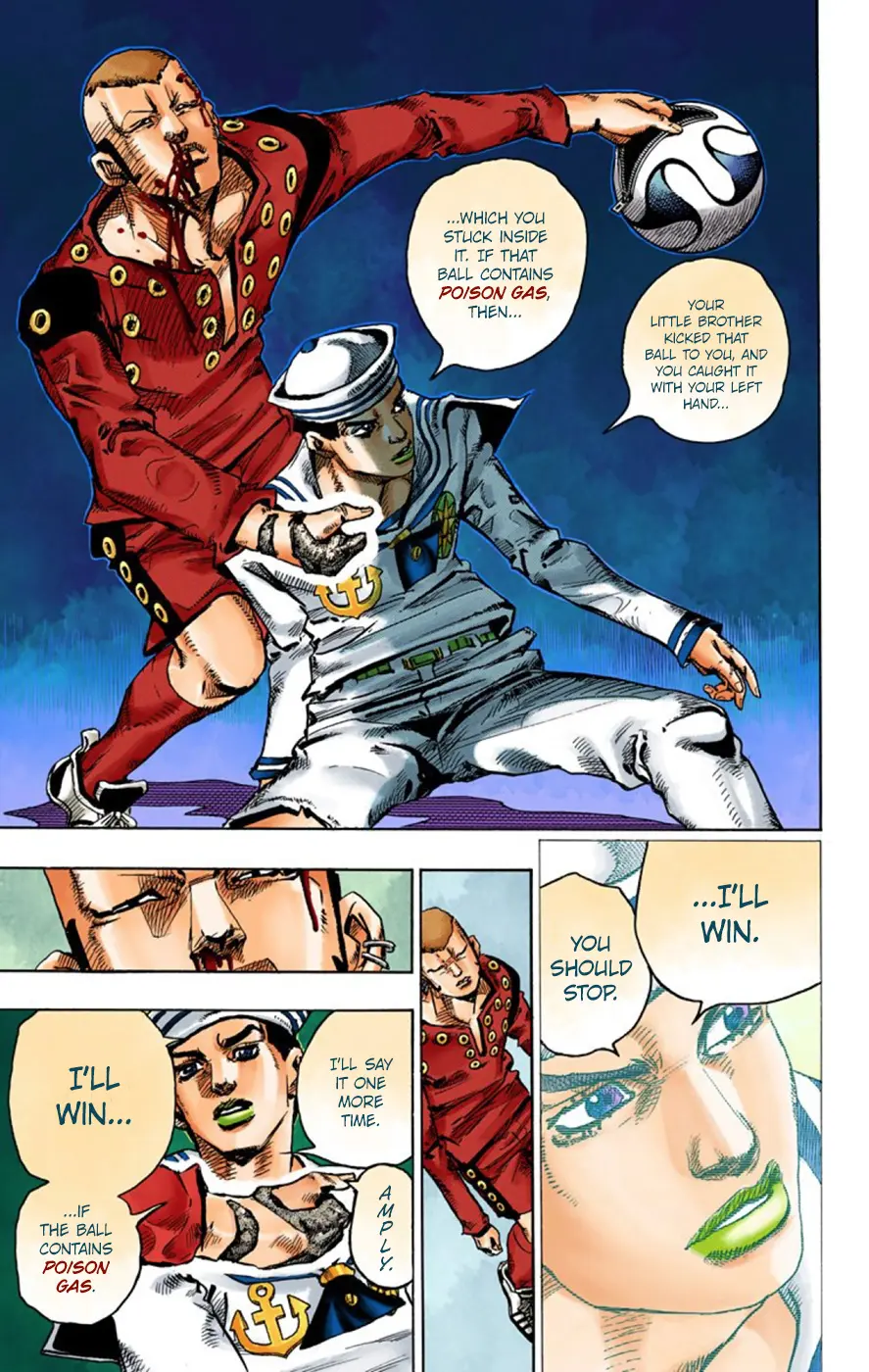 JoJo's Bizarre Adventure, Part 8: JoJolion Colored Manga β Chapter 46 β Page 26