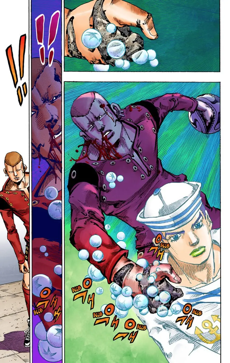 JoJo's Bizarre Adventure, Part 8: JoJolion Colored Manga β Chapter 46 β Page 28