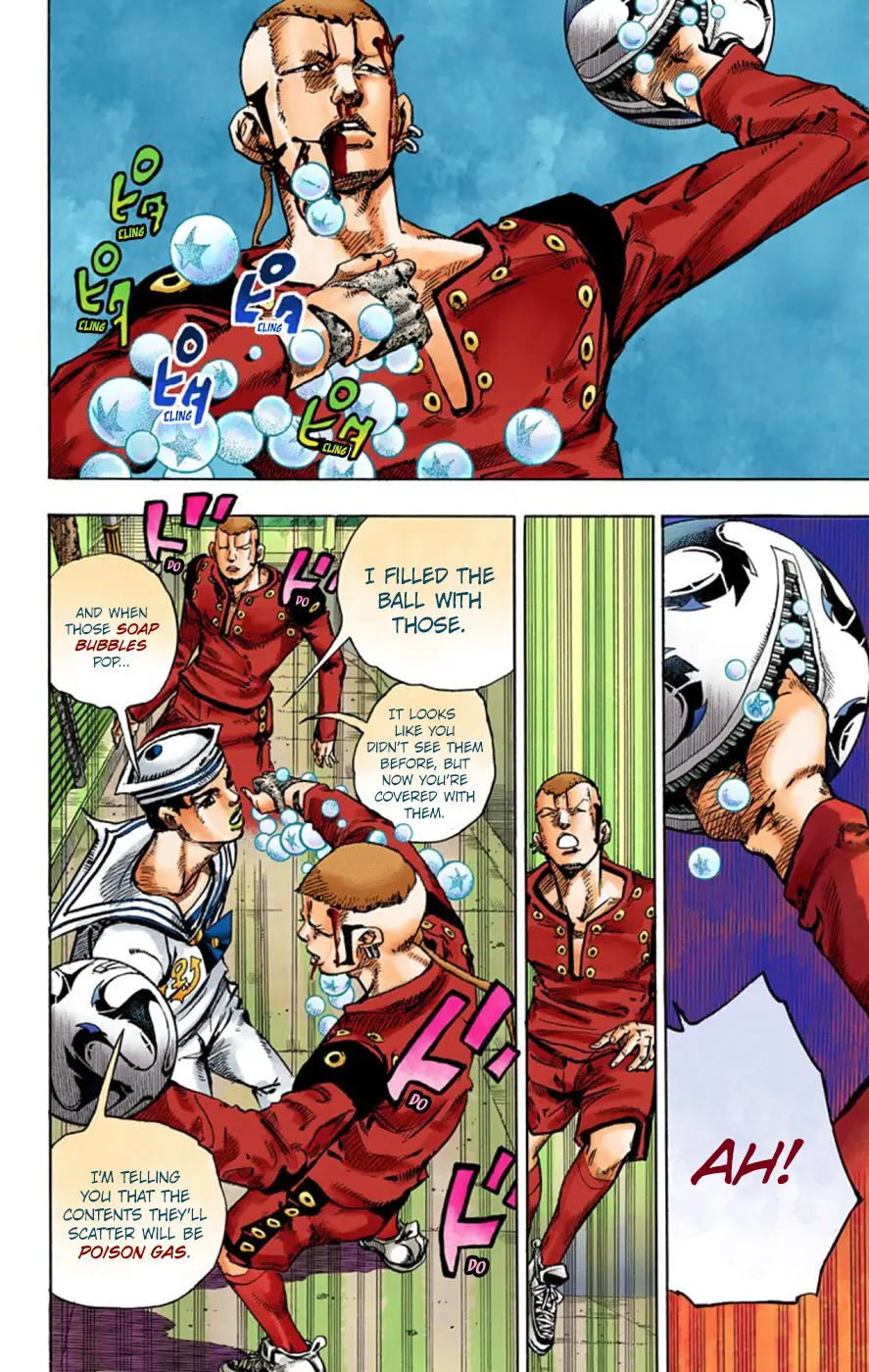 JoJo's Bizarre Adventure, Part 8: JoJolion Colored Manga β Chapter 46 β Page 29