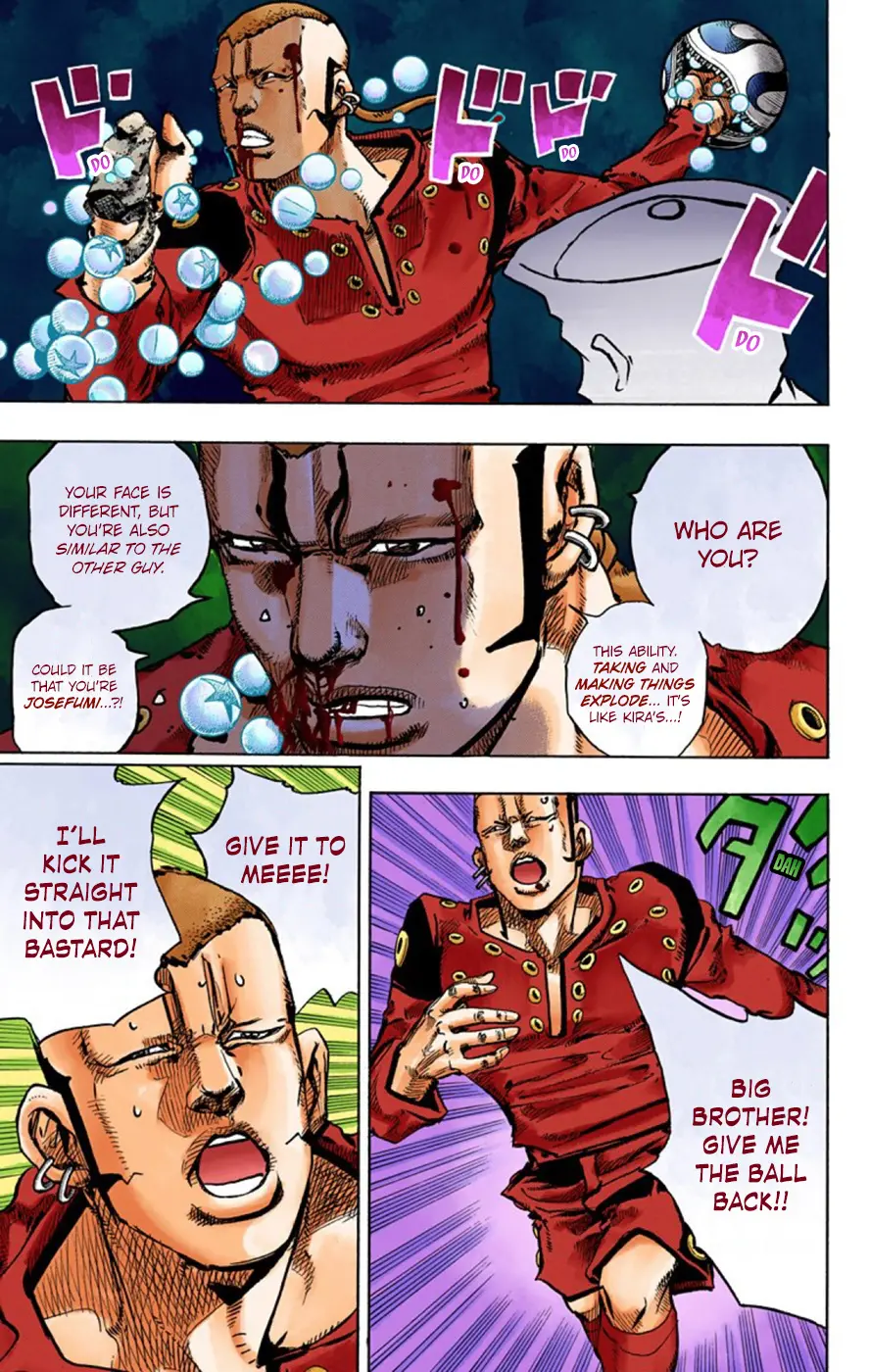 JoJo's Bizarre Adventure, Part 8: JoJolion Colored Manga β Chapter 46 β Page 30
