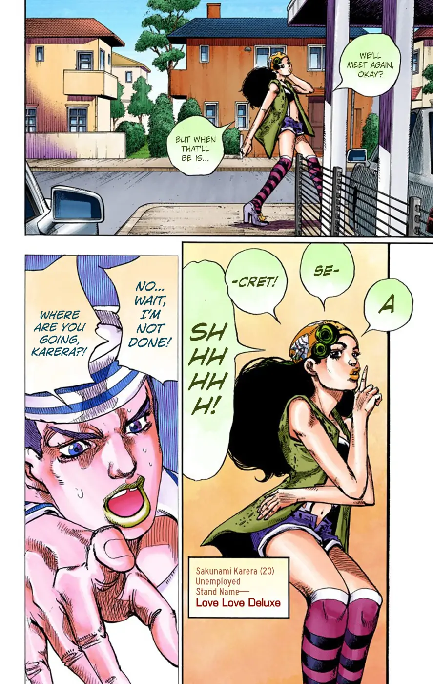 JoJo's Bizarre Adventure, Part 8: JoJolion Colored Manga β Chapter 46 β Page 36