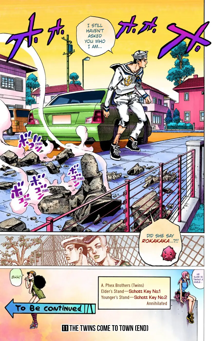 JoJo's Bizarre Adventure, Part 8: JoJolion Colored Manga β Chapter 46 β Page 37