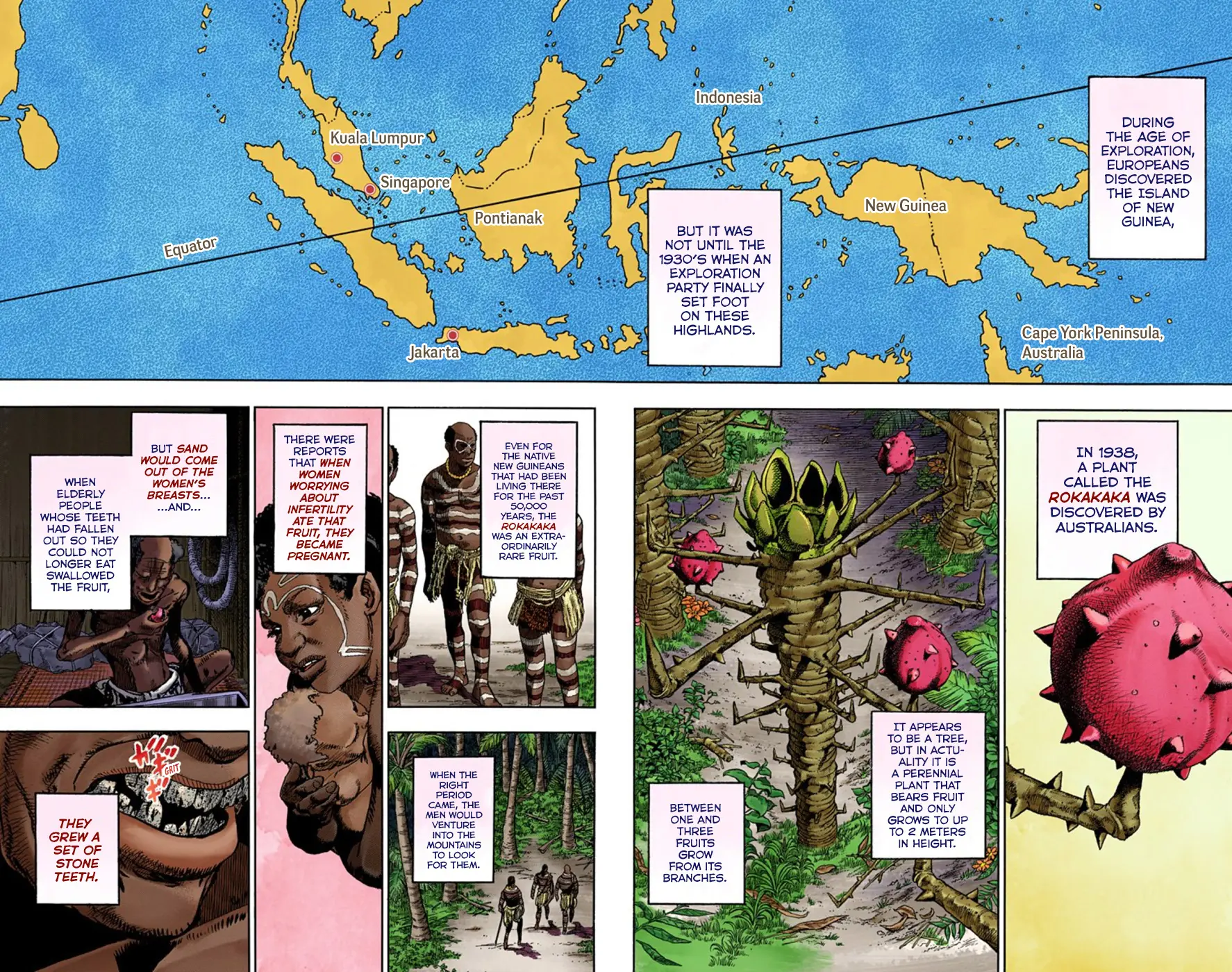 JoJo's Bizarre Adventure, Part 8: JoJolion Colored Manga — Chapter 47 — Page 8