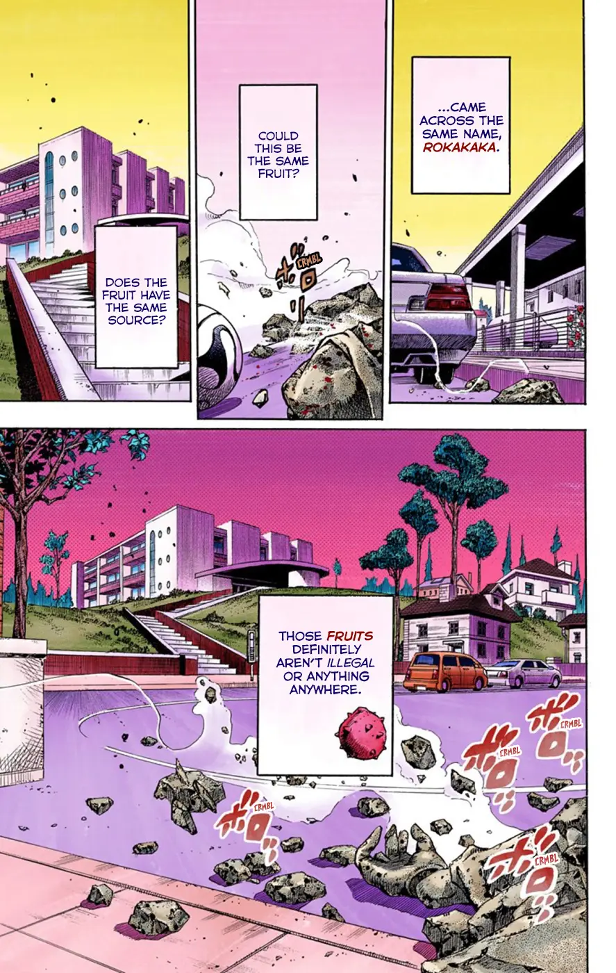 JoJo's Bizarre Adventure, Part 8: JoJolion Colored Manga — Chapter 47 — Page 10