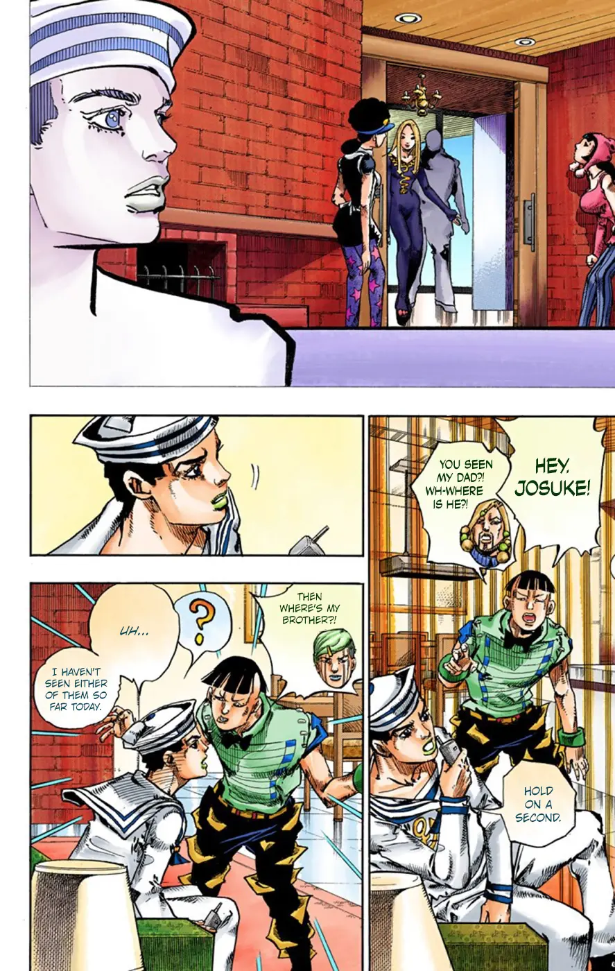 JoJo's Bizarre Adventure, Part 8: JoJolion Colored Manga — Chapter 47 — Page 14