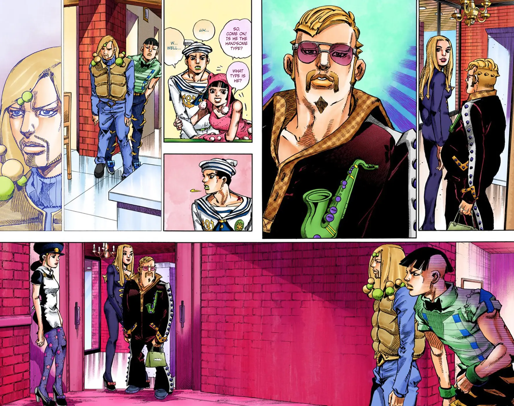 JoJo's Bizarre Adventure, Part 8: JoJolion Colored Manga — Chapter 47 — Page 16