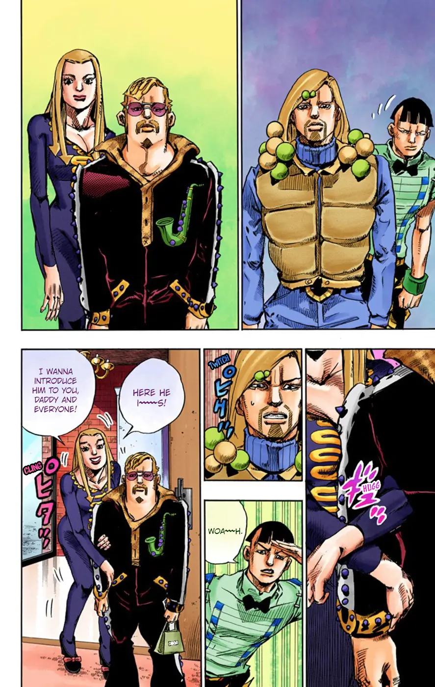 JoJo's Bizarre Adventure, Part 8: JoJolion Colored Manga — Chapter 47 — Page 17