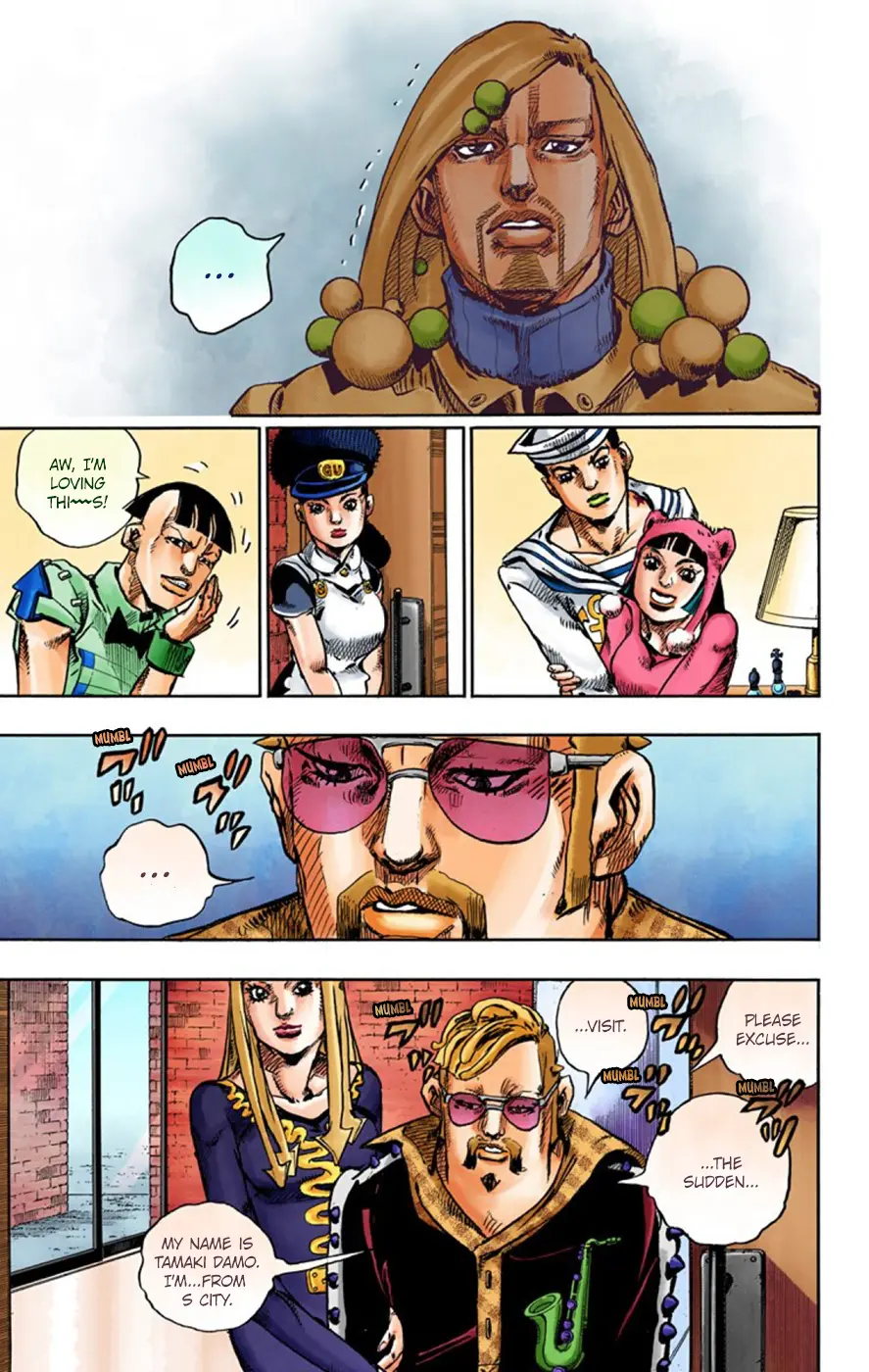 JoJo's Bizarre Adventure, Part 8: JoJolion Colored Manga — Chapter 47 — Page 18