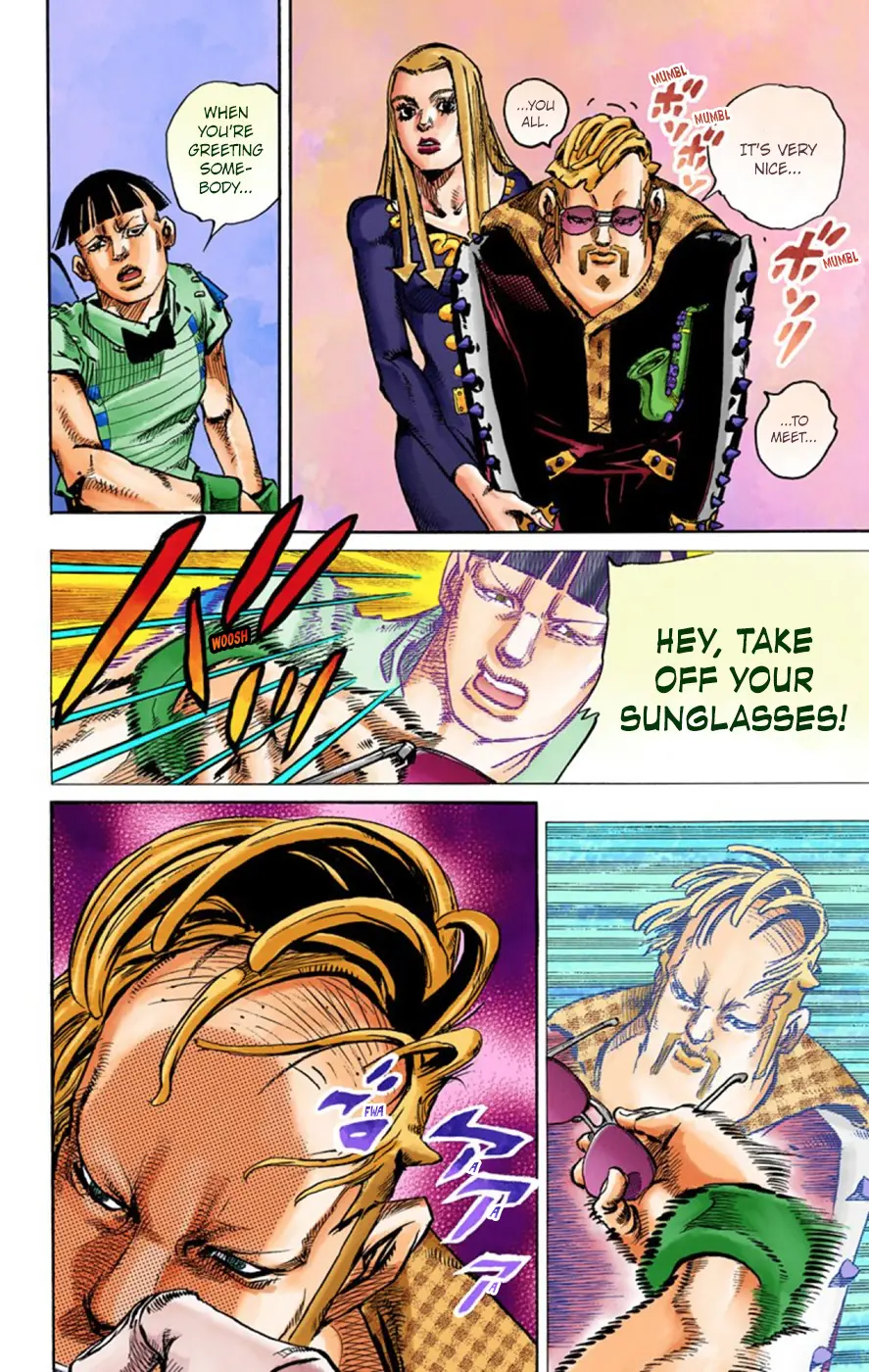 JoJo's Bizarre Adventure, Part 8: JoJolion Colored Manga — Chapter 47 — Page 21