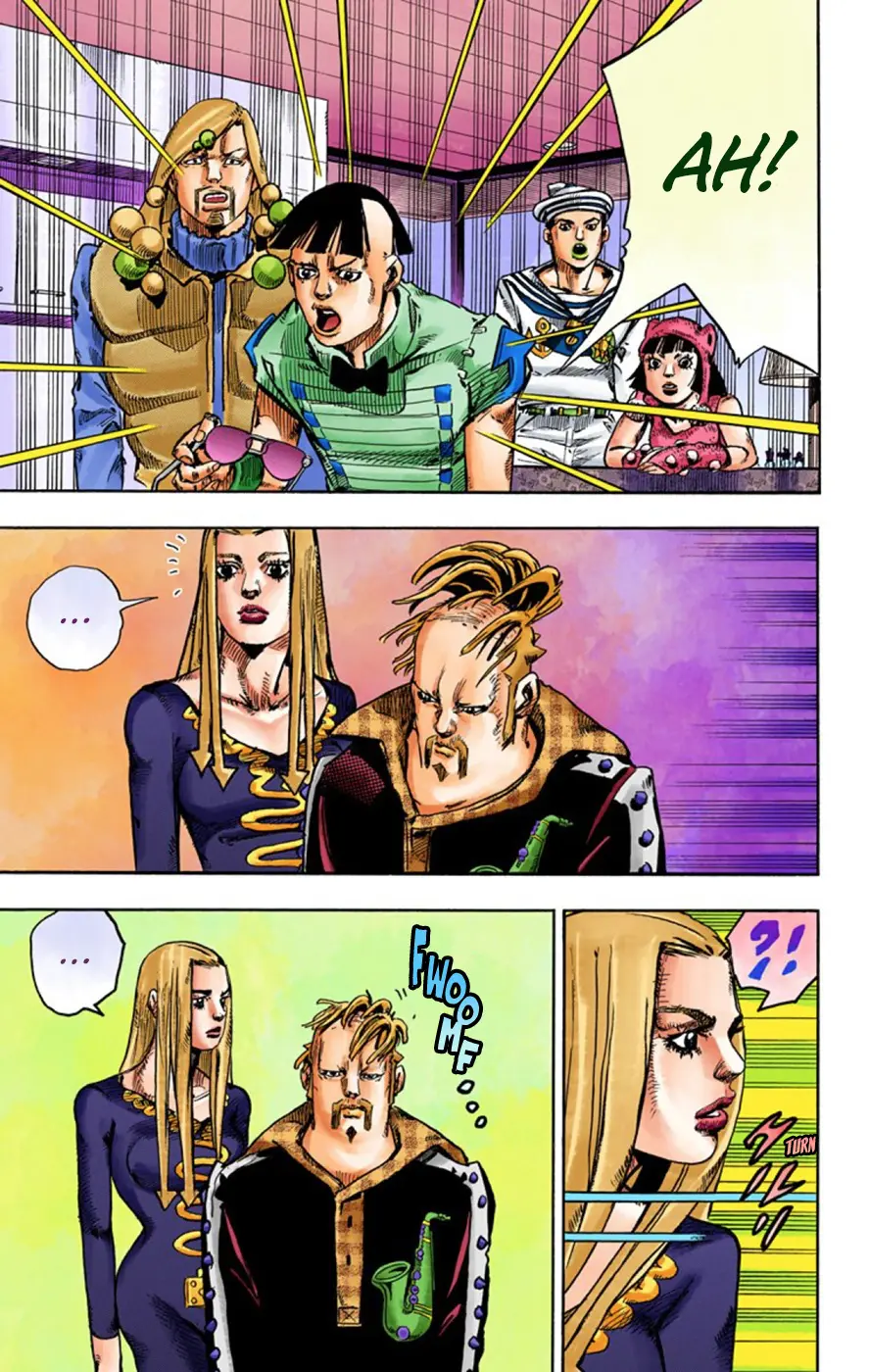 JoJo's Bizarre Adventure, Part 8: JoJolion Colored Manga — Chapter 47 — Page 22