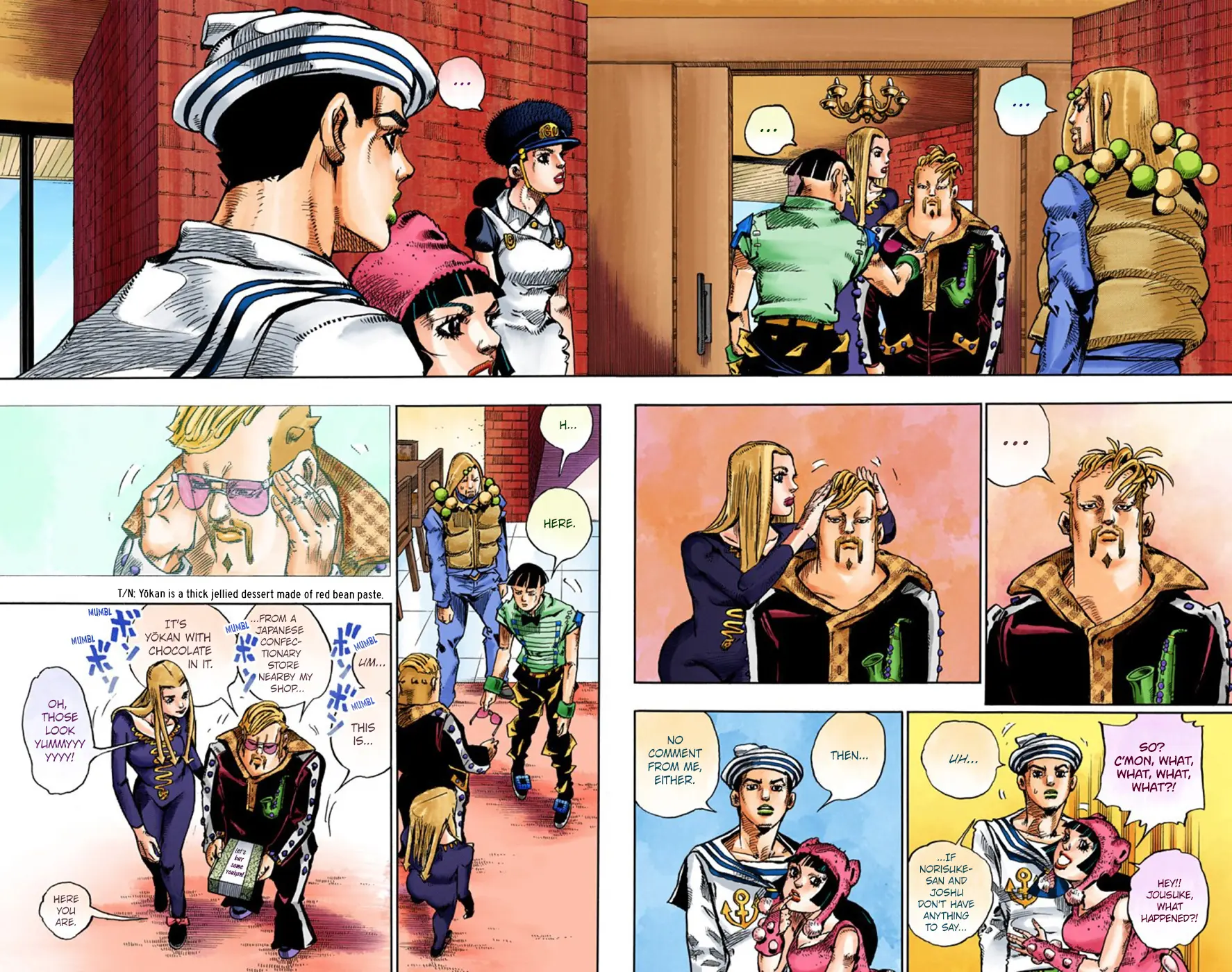 JoJo's Bizarre Adventure, Part 8: JoJolion Colored Manga — Chapter 47 — Page 23