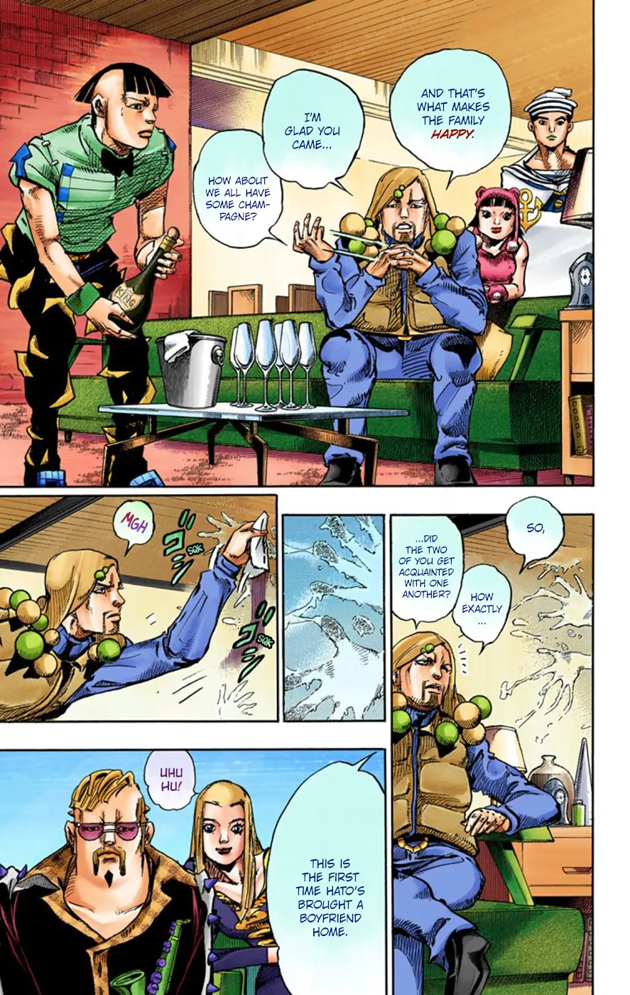 JoJo's Bizarre Adventure, Part 8: JoJolion Colored Manga — Chapter 48 — Page 4
