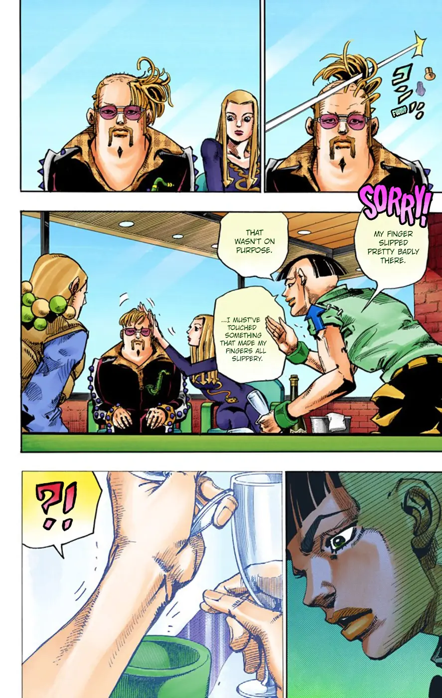 JoJo's Bizarre Adventure, Part 8: JoJolion Colored Manga — Chapter 48 — Page 7