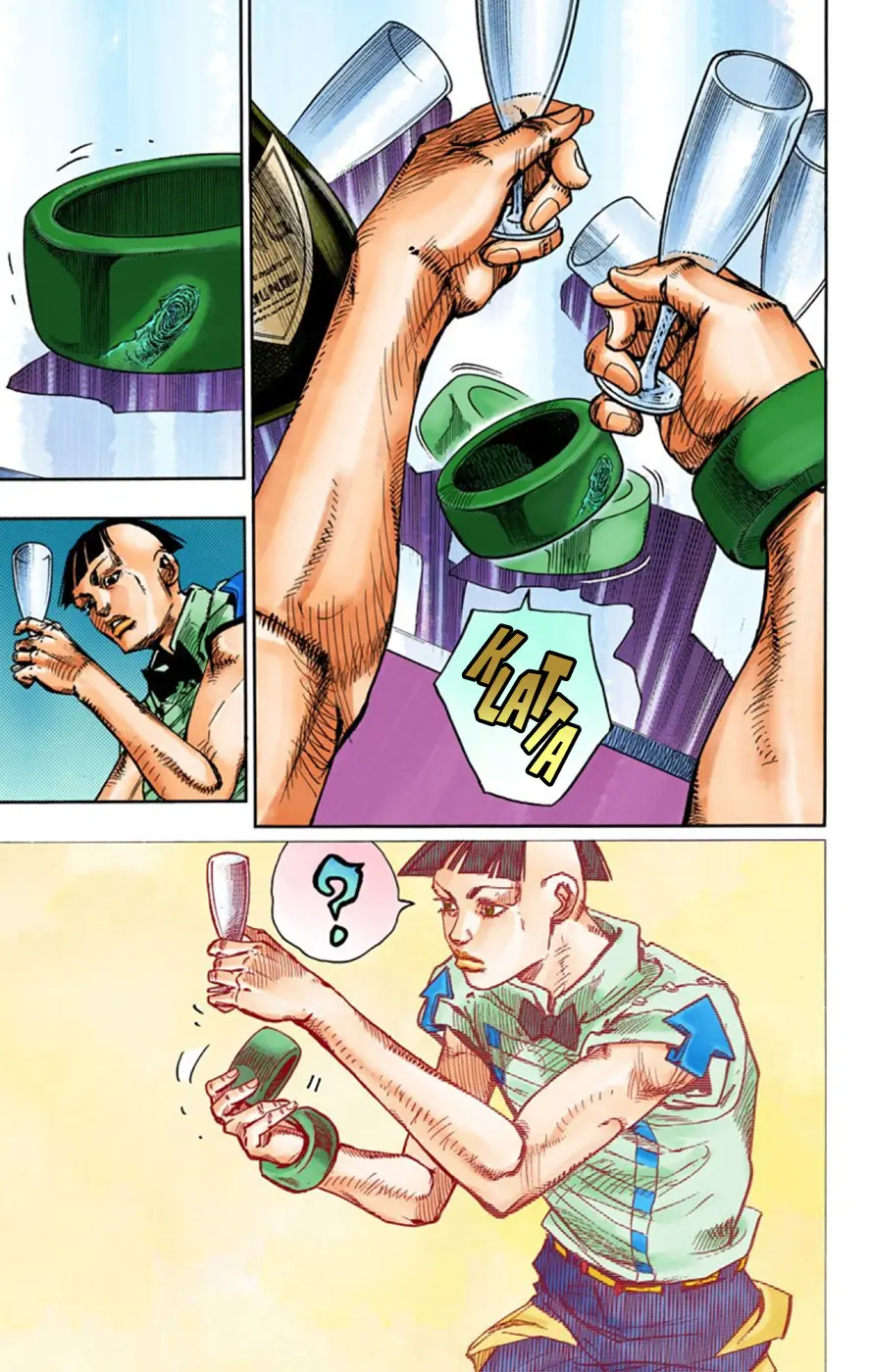 JoJo's Bizarre Adventure, Part 8: JoJolion Colored Manga — Chapter 48 — Page 8