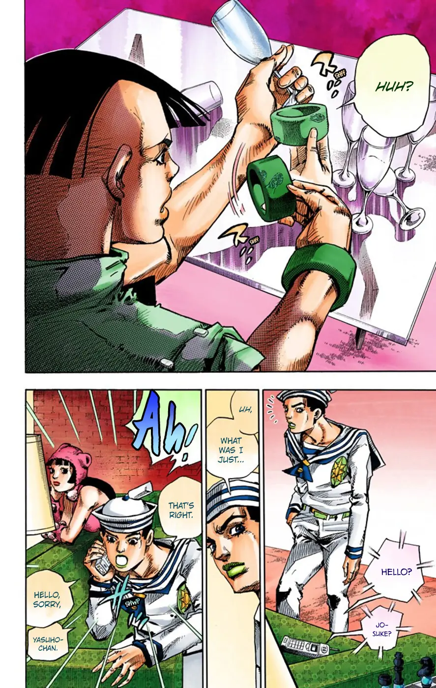 JoJo's Bizarre Adventure, Part 8: JoJolion Colored Manga — Chapter 48 — Page 9