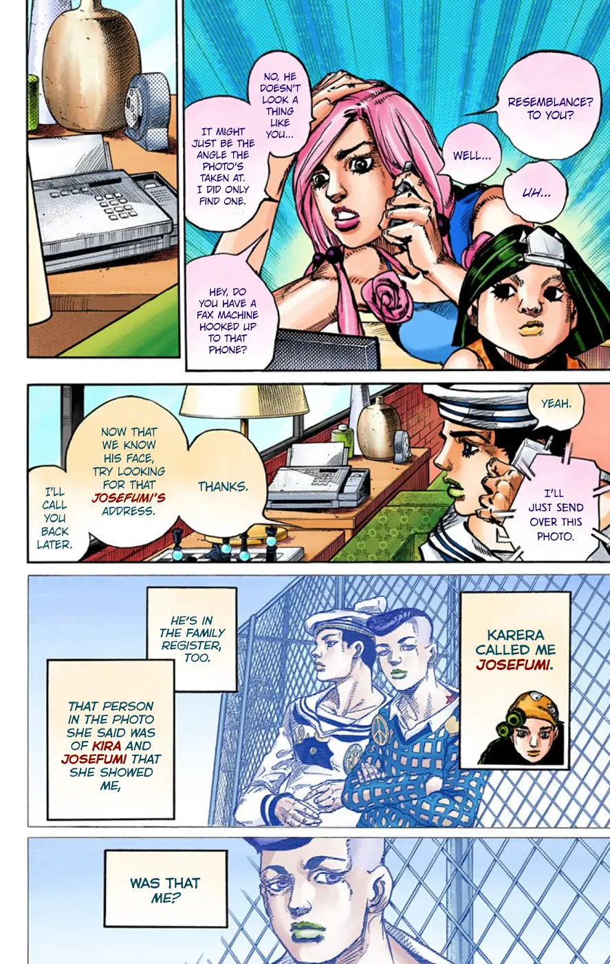 JoJo's Bizarre Adventure, Part 8: JoJolion Colored Manga — Chapter 48 — Page 11
