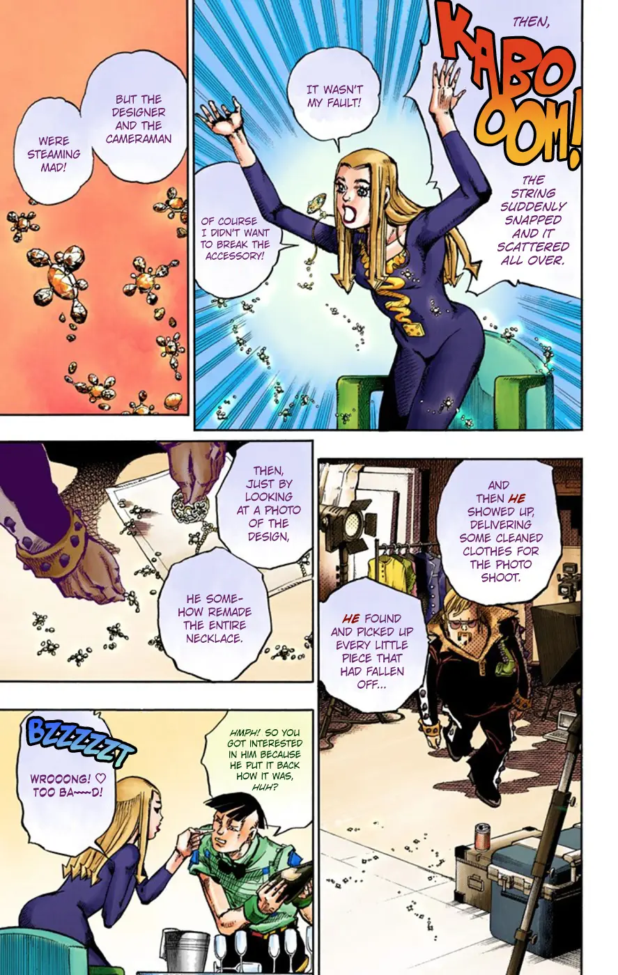 JoJo's Bizarre Adventure, Part 8: JoJolion Colored Manga — Chapter 48 — Page 14
