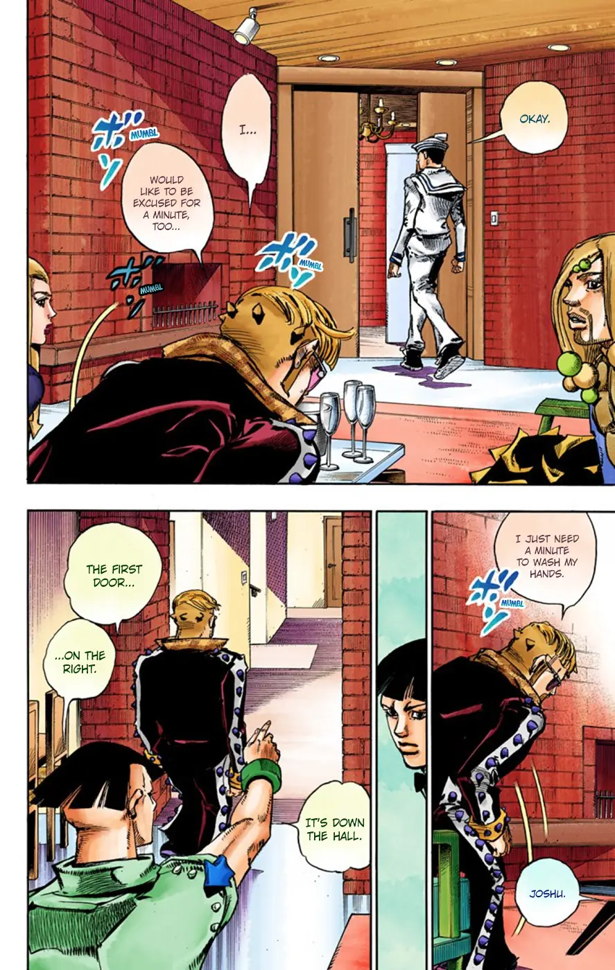 JoJo's Bizarre Adventure, Part 8: JoJolion Colored Manga — Chapter 48 — Page 17