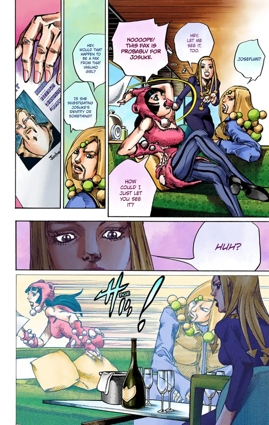 JoJo's Bizarre Adventure, Part 8: JoJolion Colored Manga — Chapter 48 — Page 35