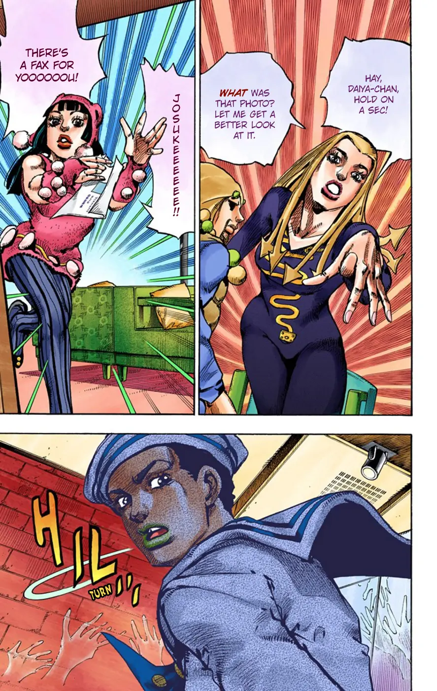 JoJo's Bizarre Adventure, Part 8: JoJolion Colored Manga — Chapter 48 — Page 36