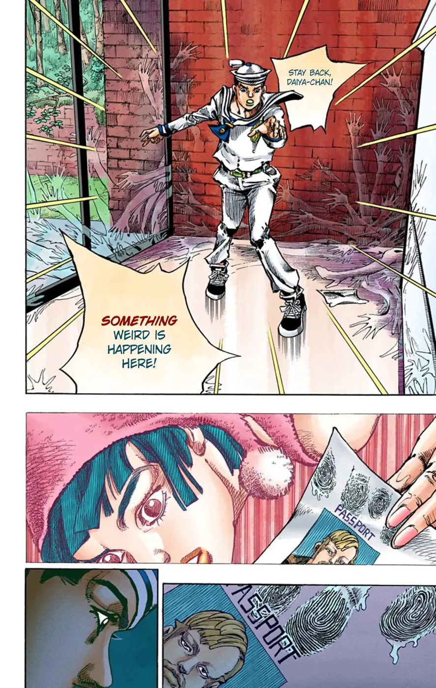 JoJo's Bizarre Adventure, Part 8: JoJolion Colored Manga — Chapter 48 — Page 37