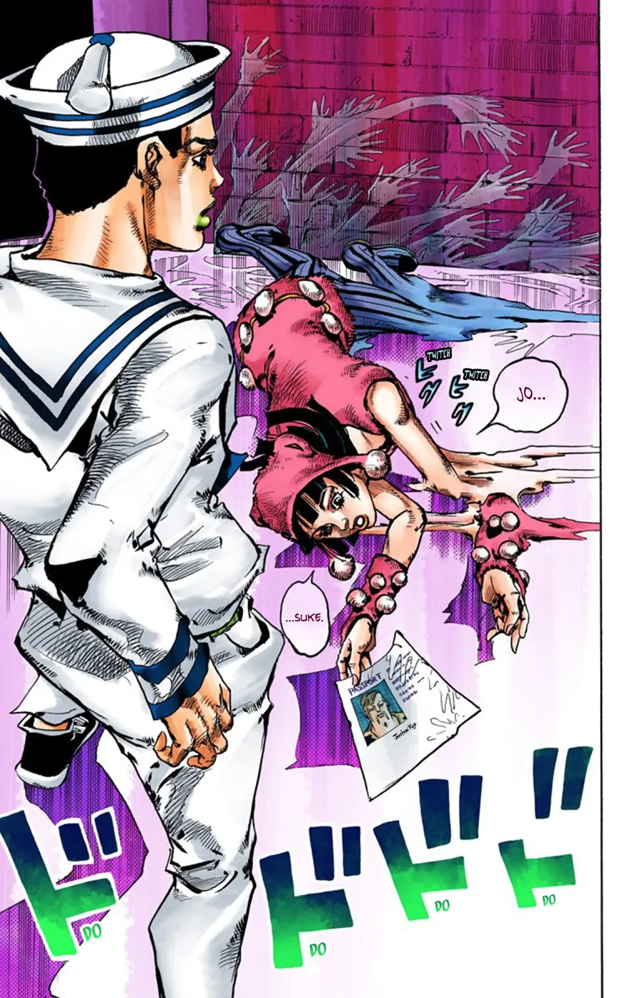 JoJo's Bizarre Adventure, Part 8: JoJolion Colored Manga — Chapter 48 — Page 38
