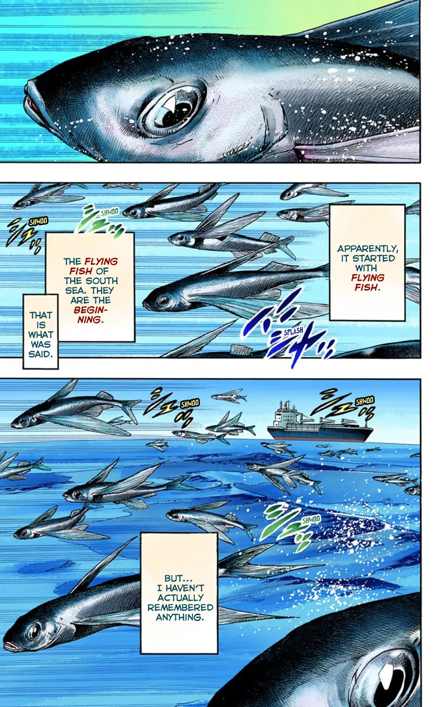 JoJo's Bizarre Adventure, Part 8: JoJolion Colored Manga β Chapter 49 β Page 3