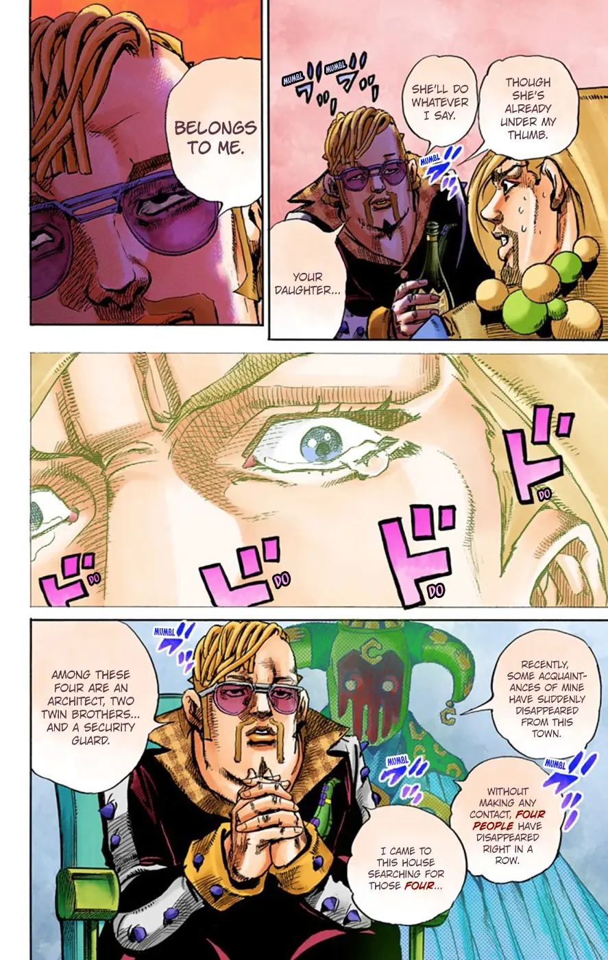 JoJo's Bizarre Adventure, Part 8: JoJolion Colored Manga β Chapter 49 β Page 15