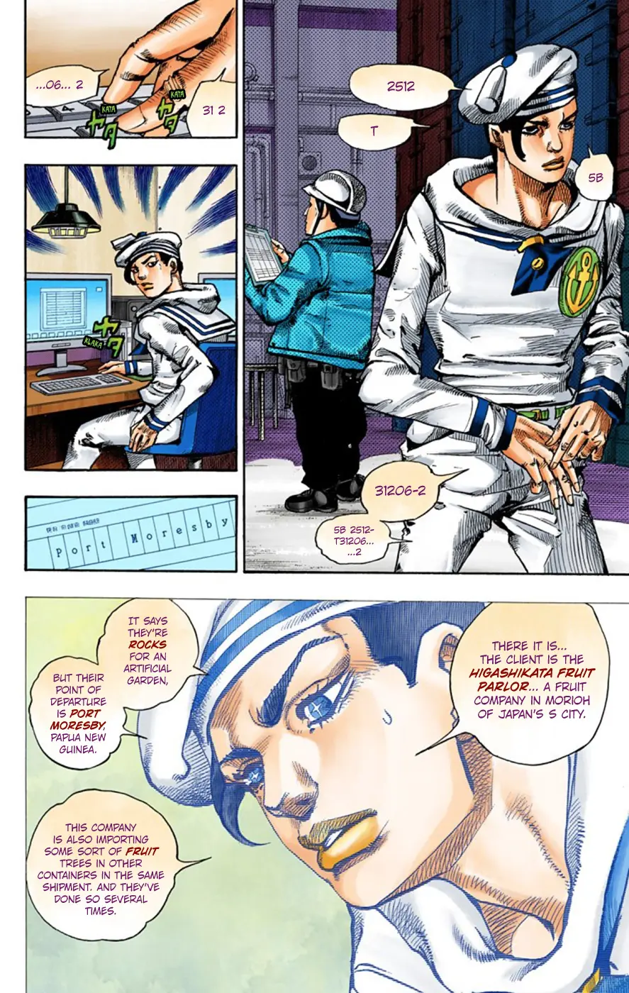 JoJo's Bizarre Adventure, Part 8: JoJolion Colored Manga β Chapter 49 β Page 27
