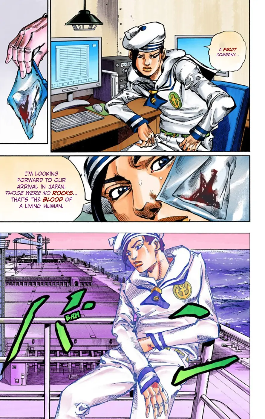 JoJo's Bizarre Adventure, Part 8: JoJolion Colored Manga β Chapter 49 β Page 28