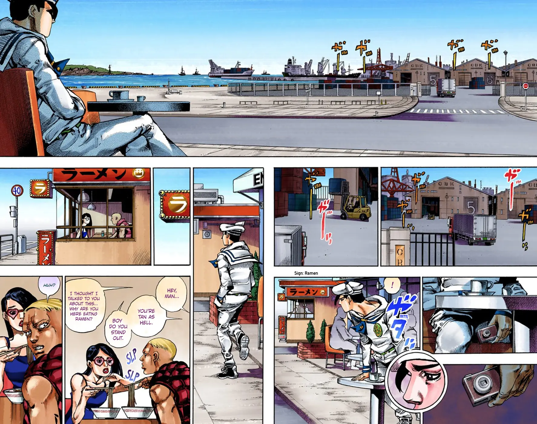 JoJo's Bizarre Adventure, Part 8: JoJolion Colored Manga β Chapter 49 β Page 29