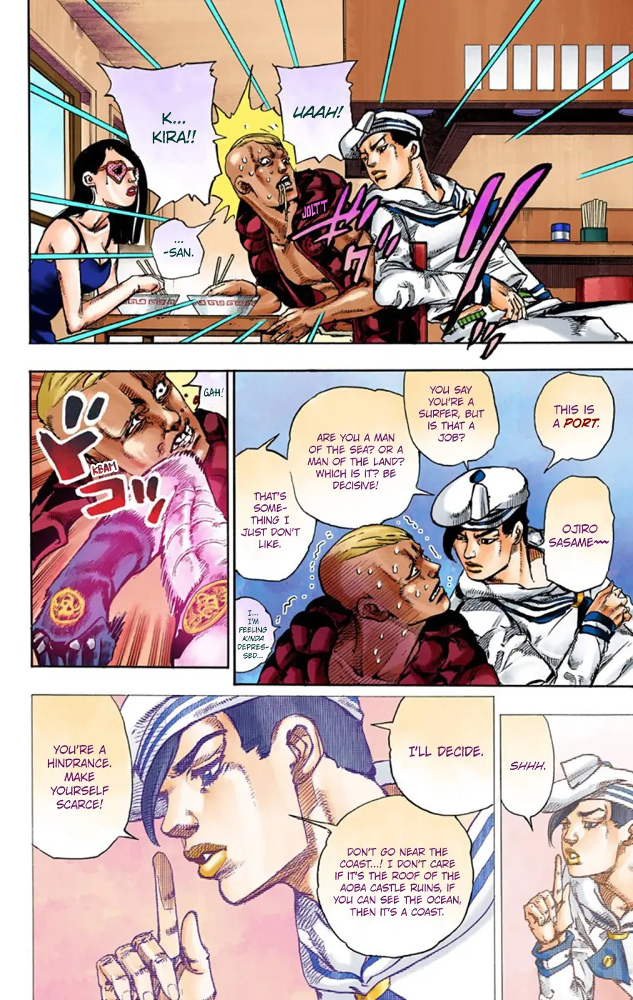 JoJo's Bizarre Adventure, Part 8: JoJolion Colored Manga β Chapter 49 β Page 30